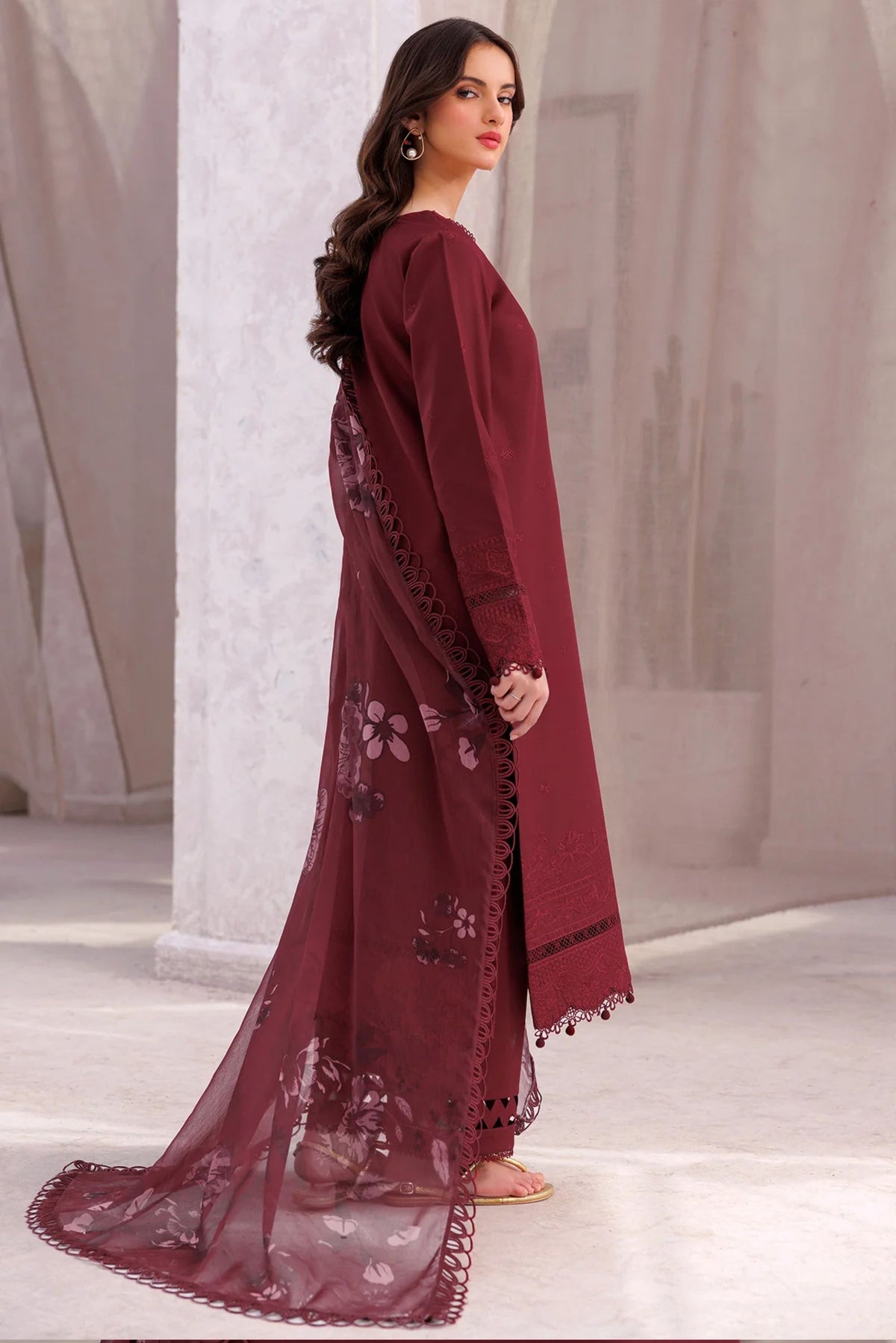 Traditional Pakistani Semi  Formal Suits