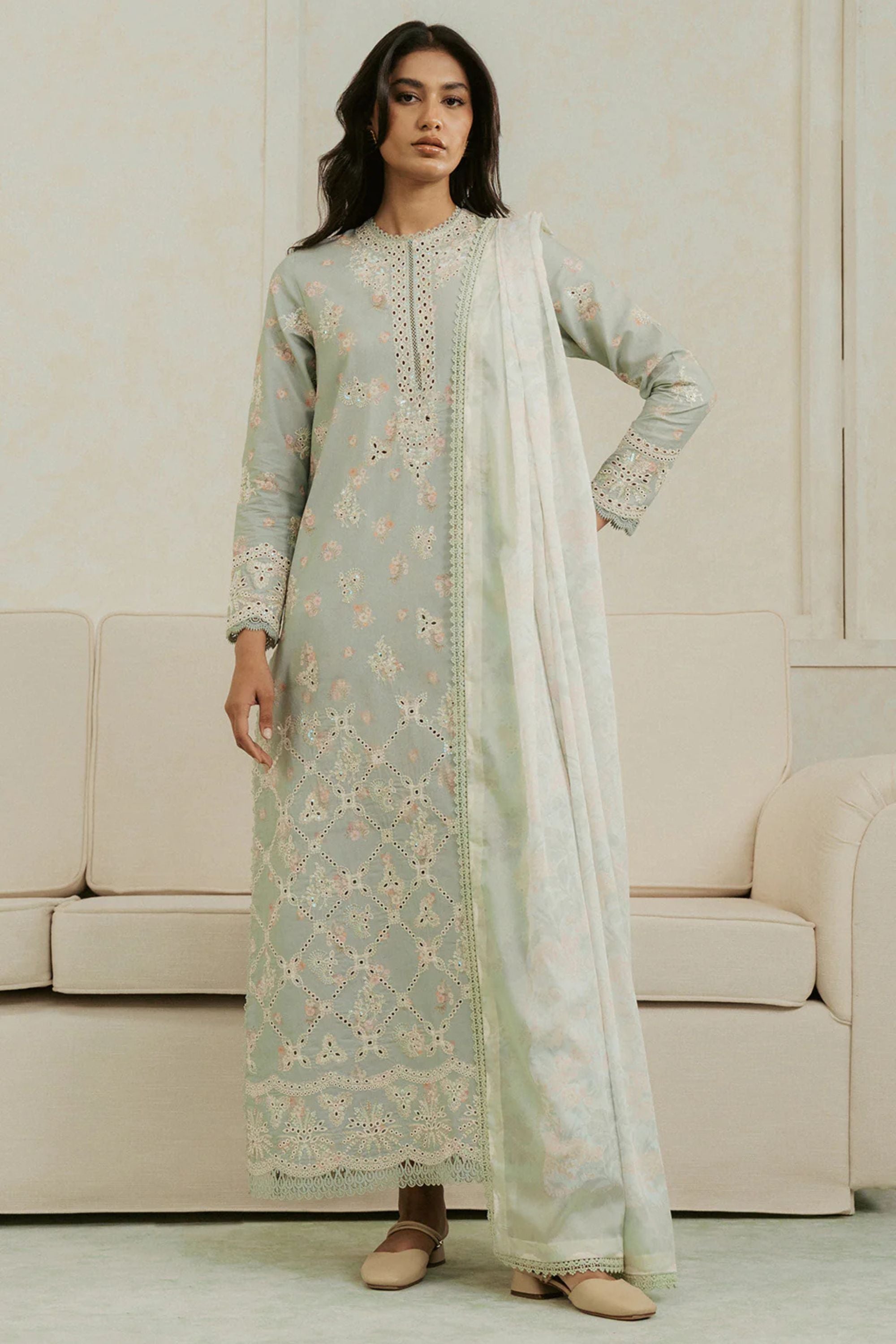 Traditional Pakistani Semi Formal Outfits