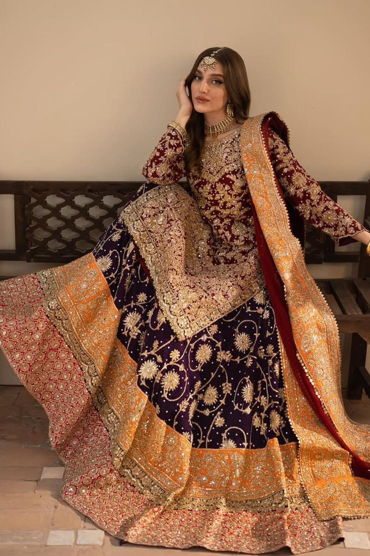 Pakistani Lehenga To Attend Wedding
