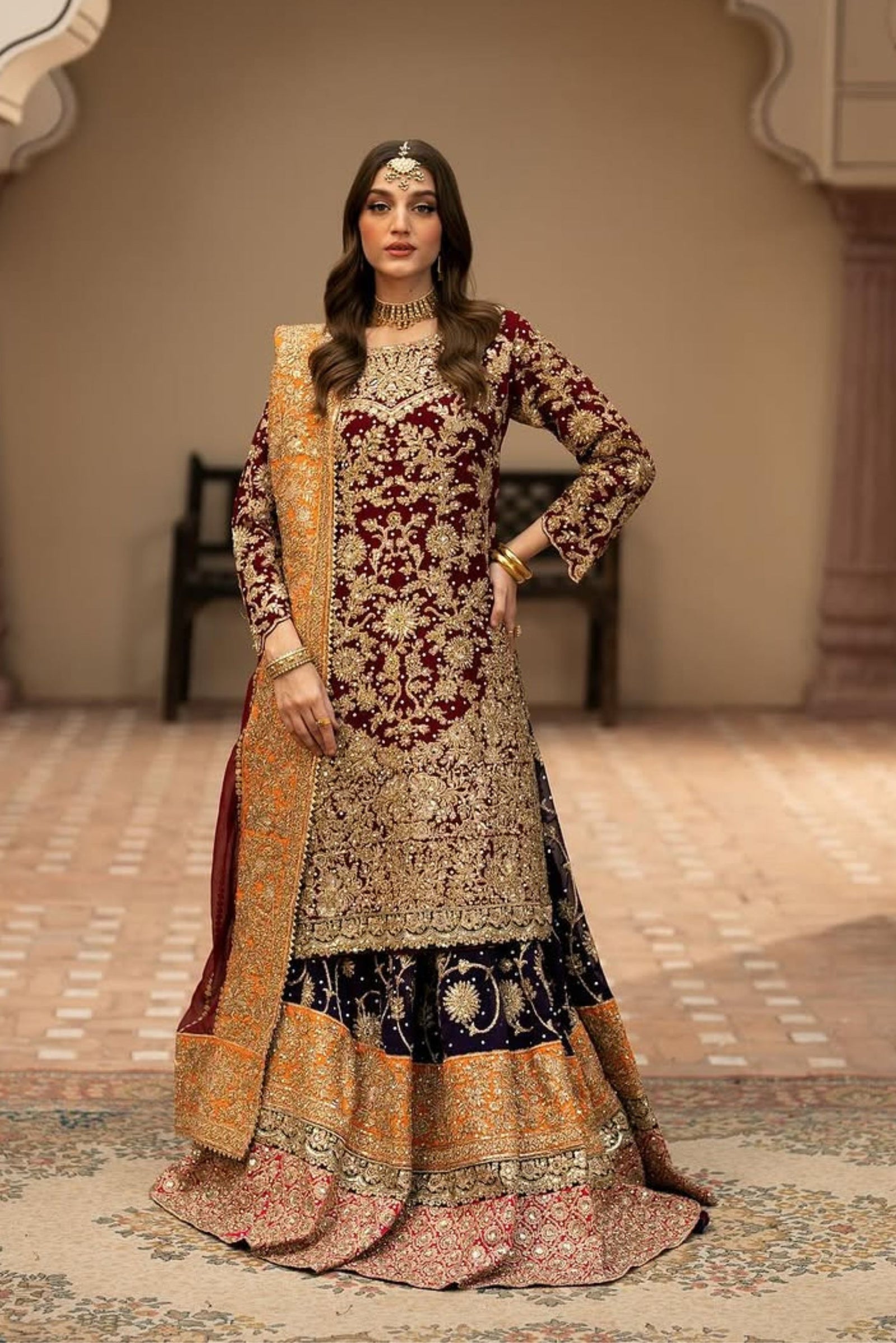 Pakistani Lehenga To Attend Wedding