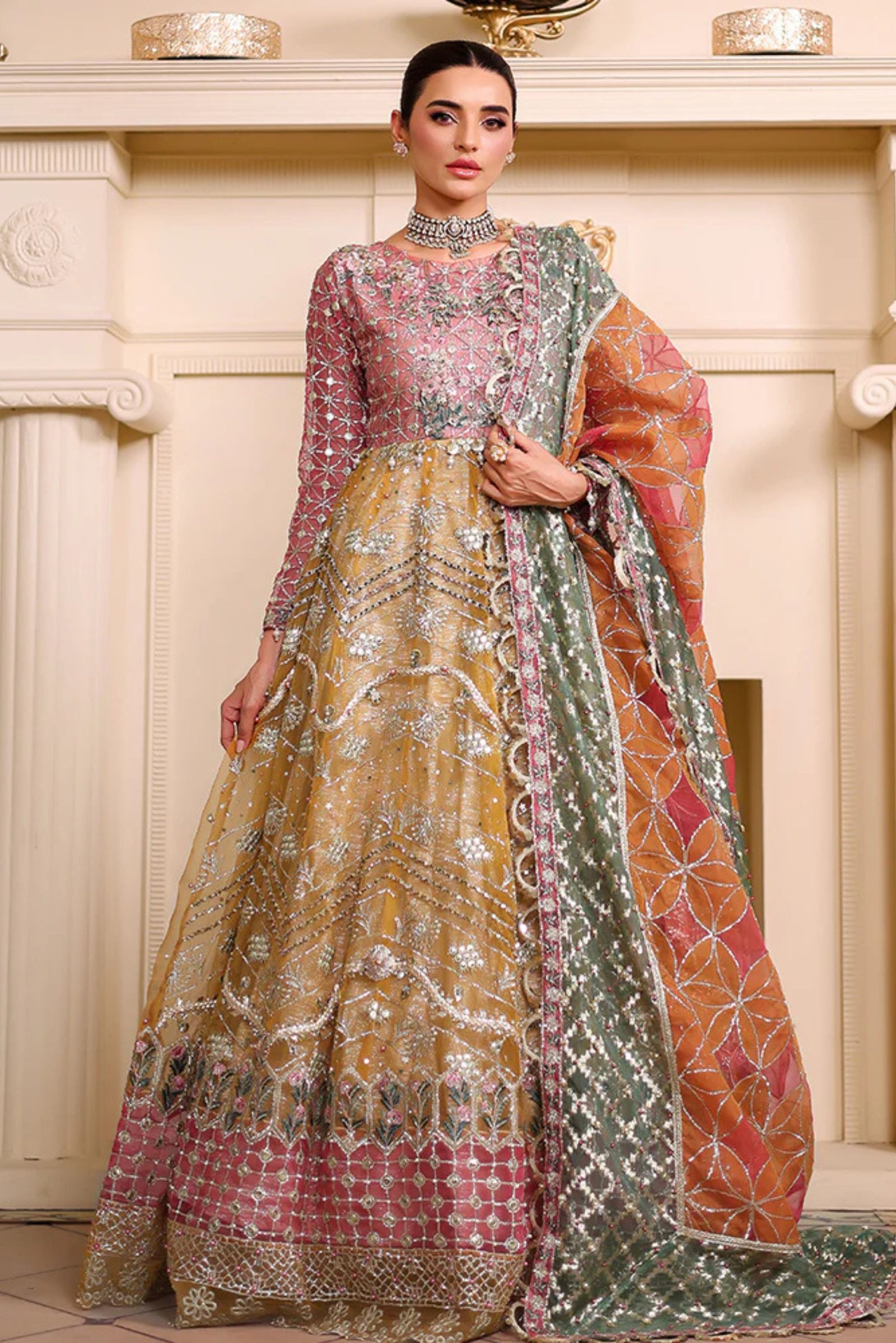 Pakistani Indian Wedding Anarkali Dresses