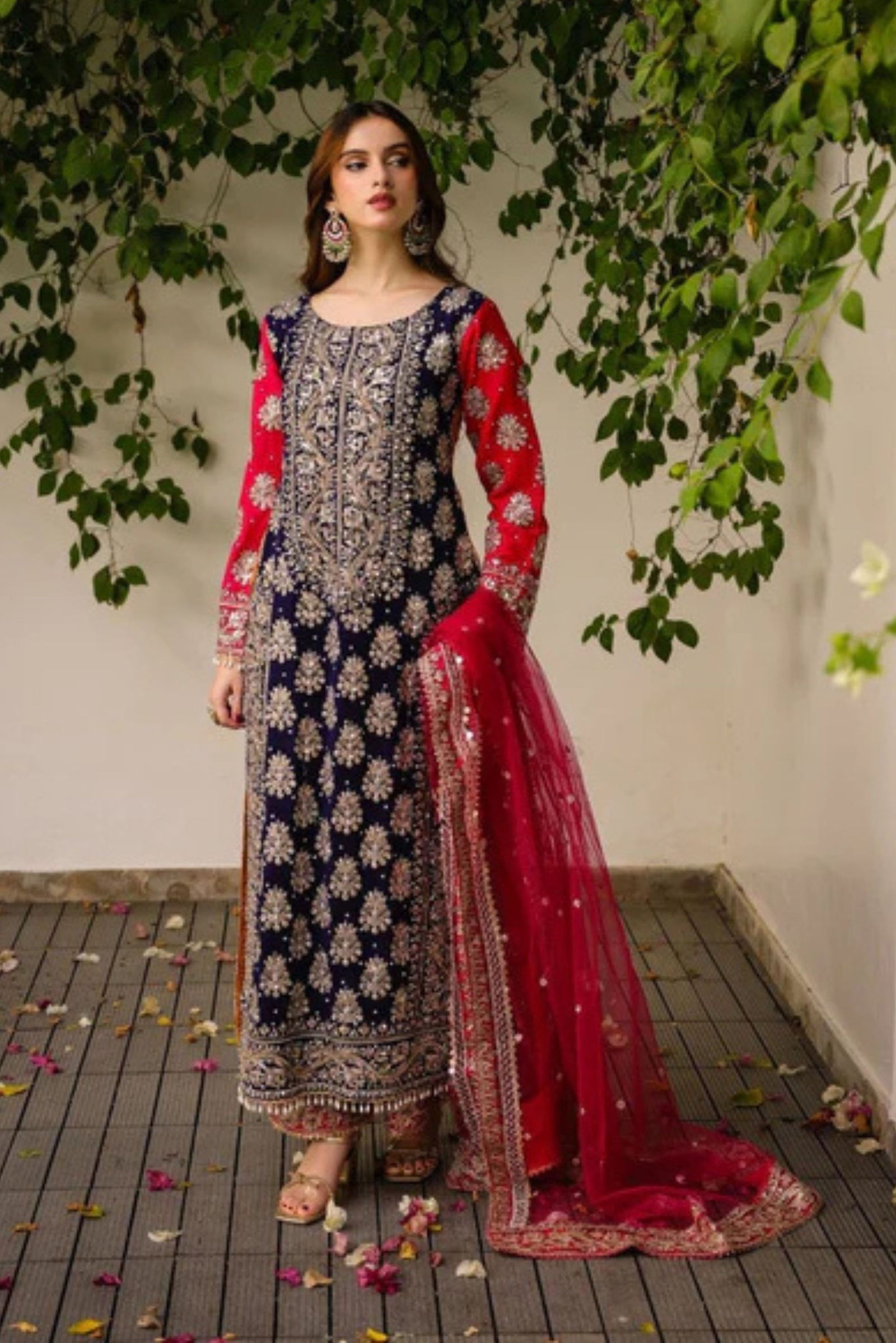 Pakistani Mehndi Night Outfit