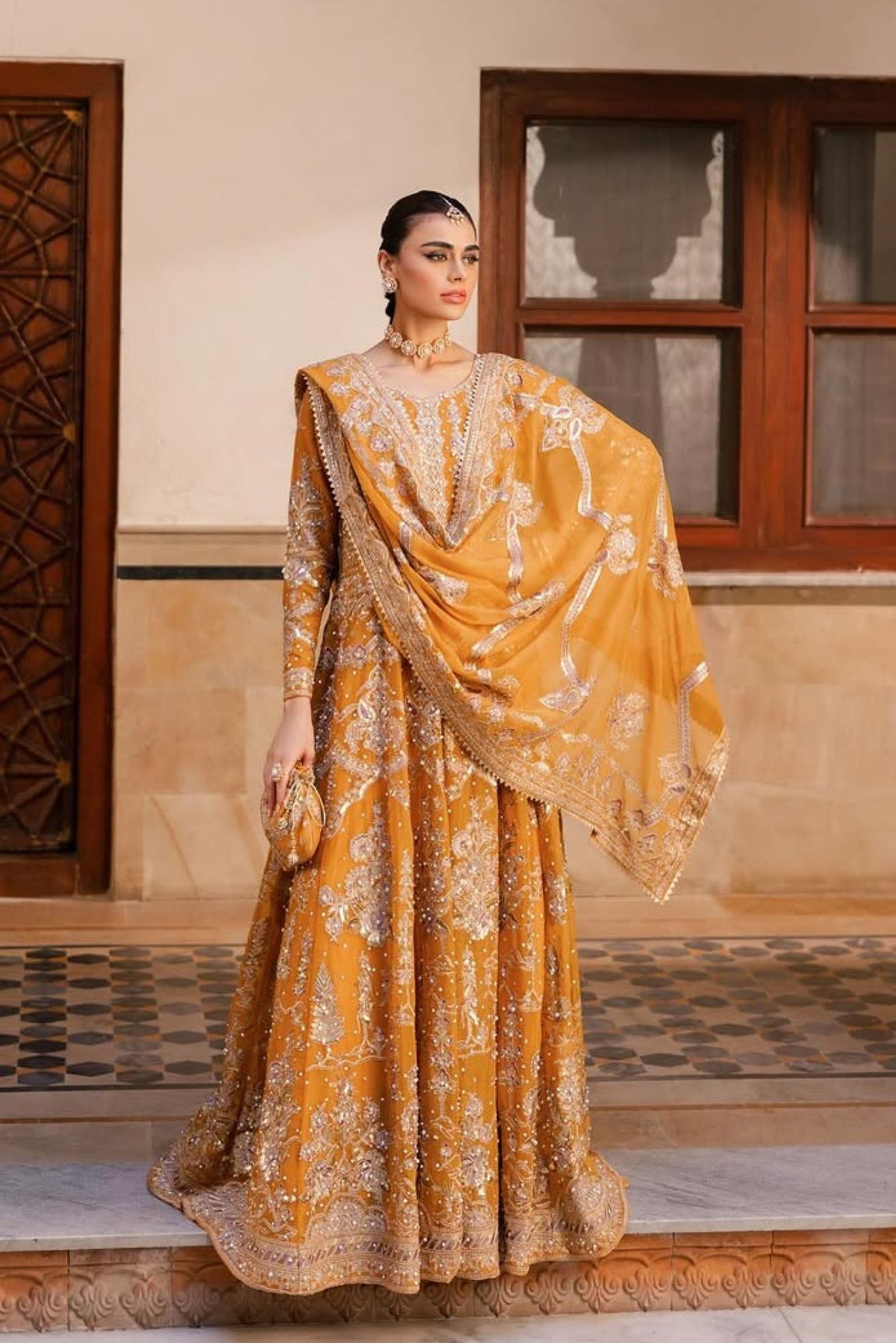 Mehndi Wear Bridal Outfits