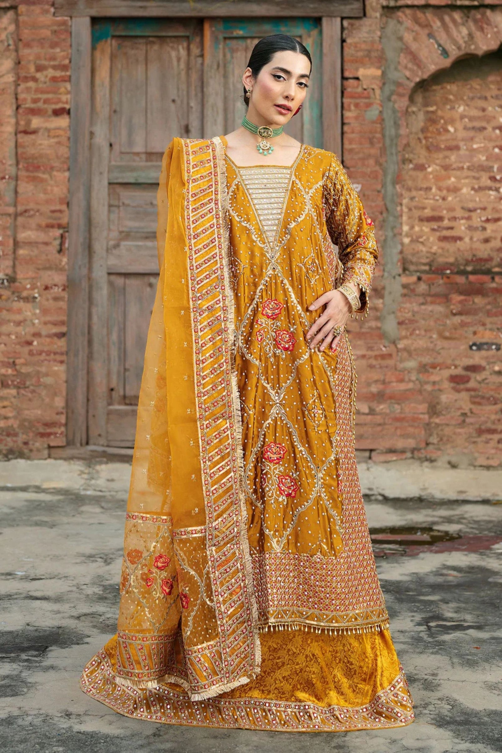 Pakistani Mehndi Night Outfit Melbourne