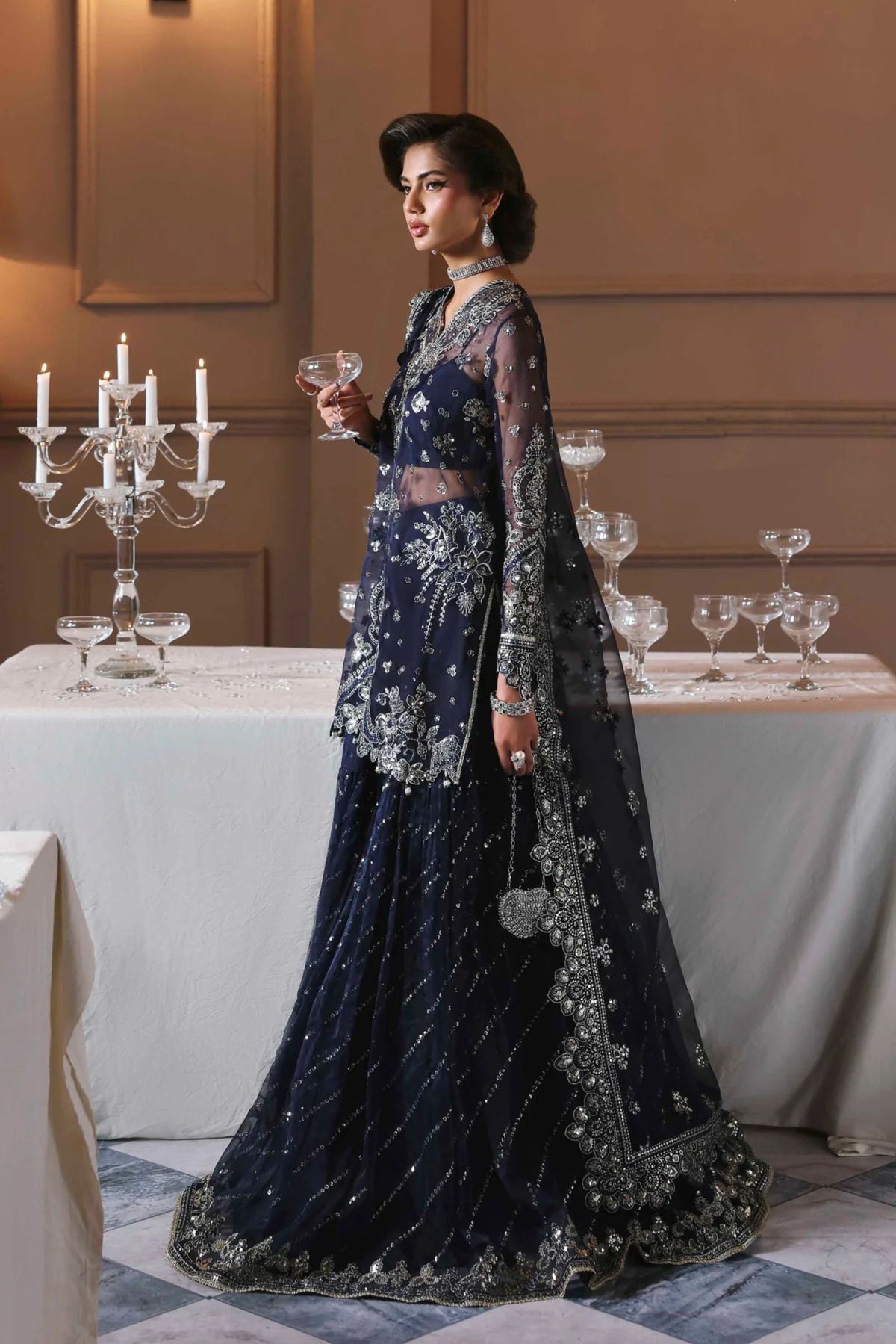 Pakistani Wedding Gharara Dress UK