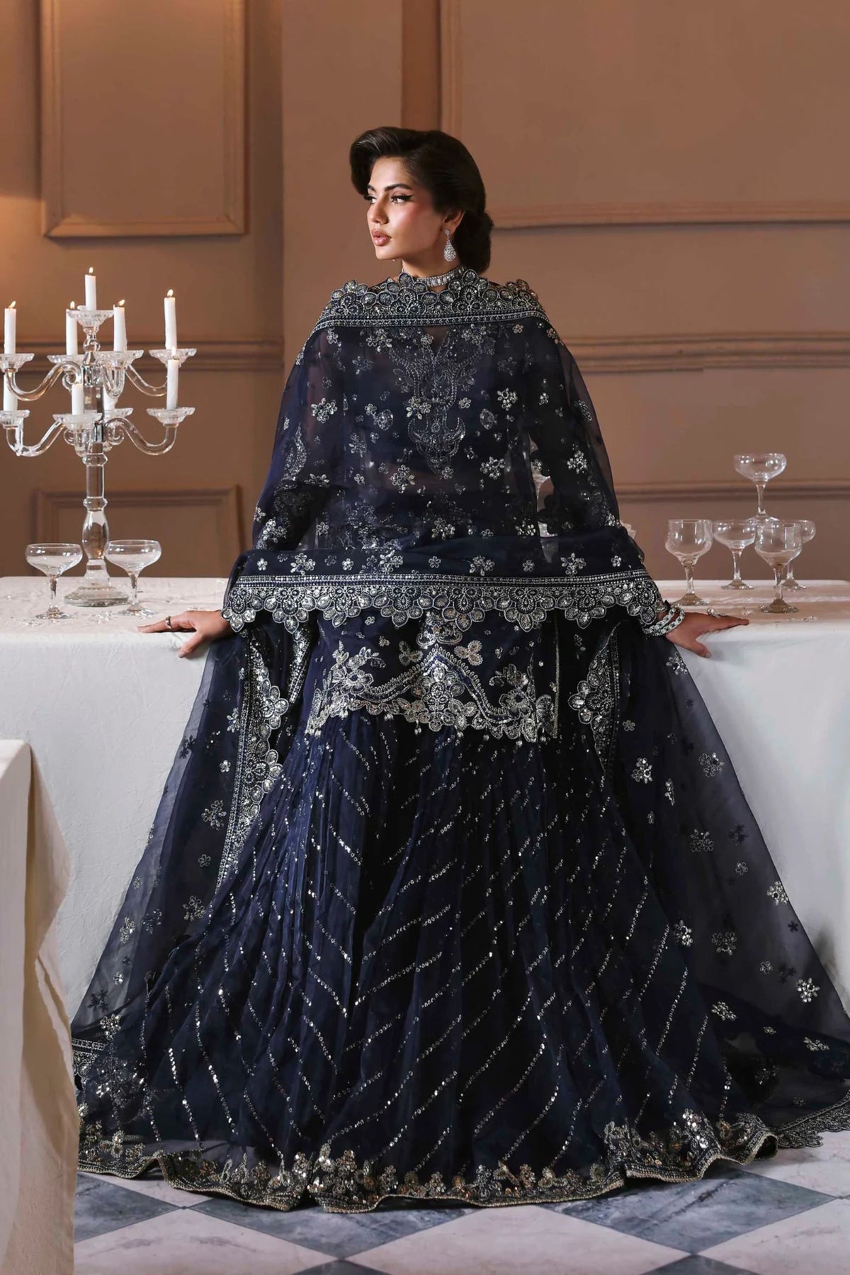 Pakistani Wedding Gharara Dress UK