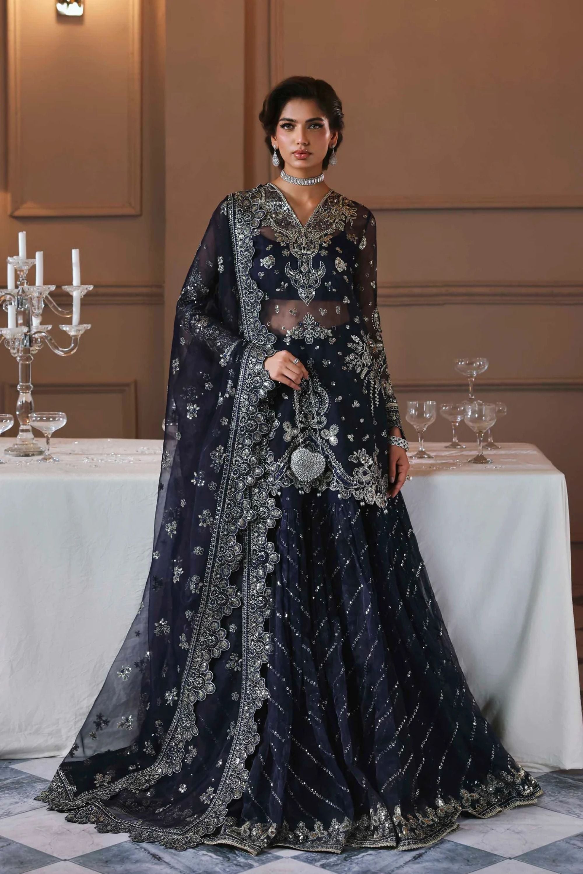 Pakistani Wedding Gharara Dress UK