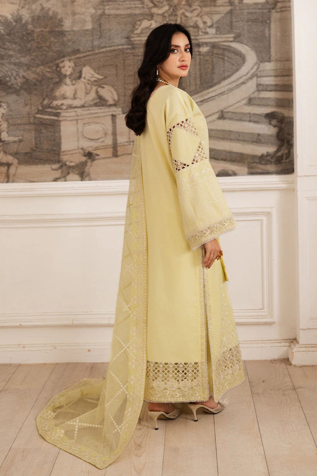 Pakistani Semi Formal Salwar Kameez