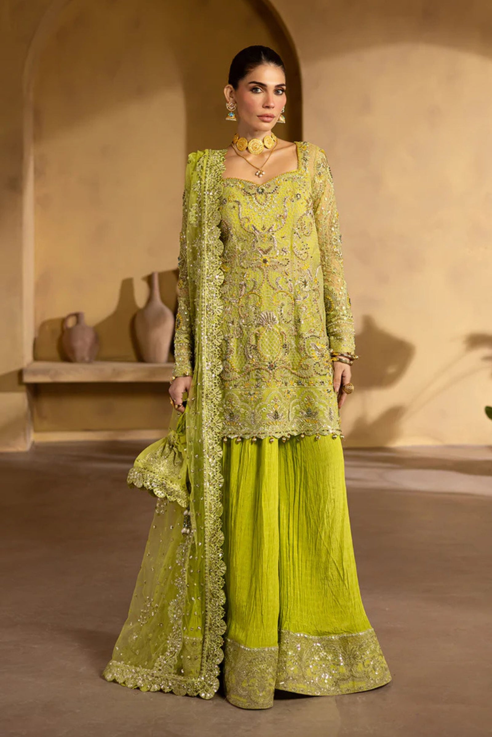 Trendy Pakistani Mehndi Wear Outfits In Sydney