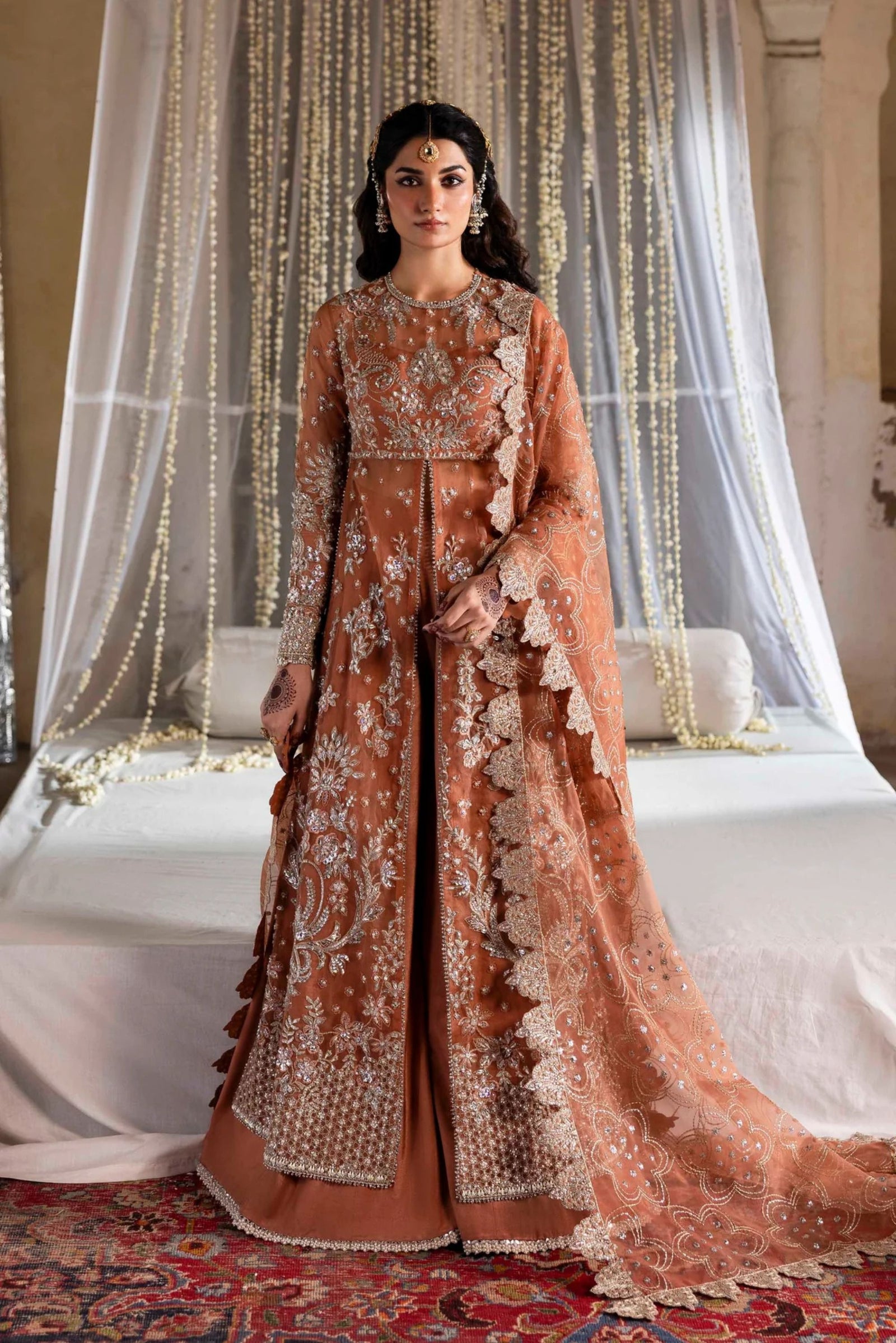 Pakistani Wedding Sharara Suits For Bridesmaids