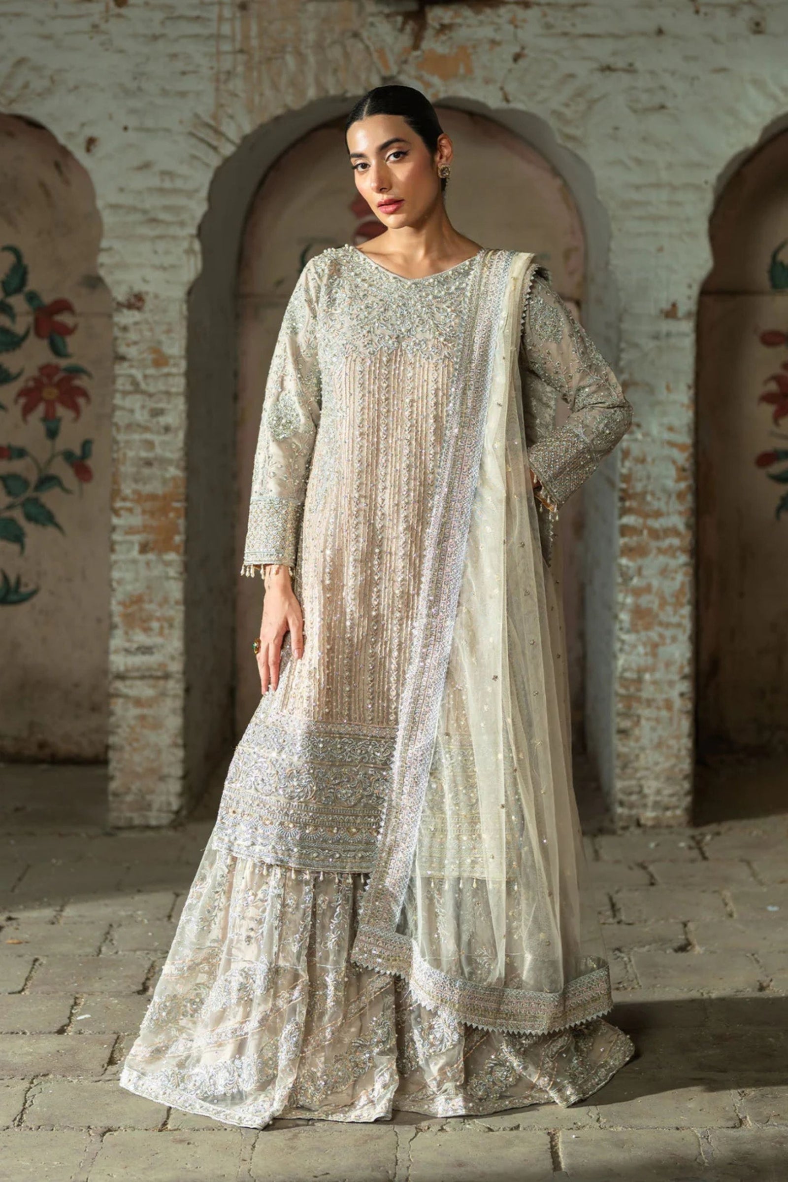 Pakistani Wedding Gharara For Ladies