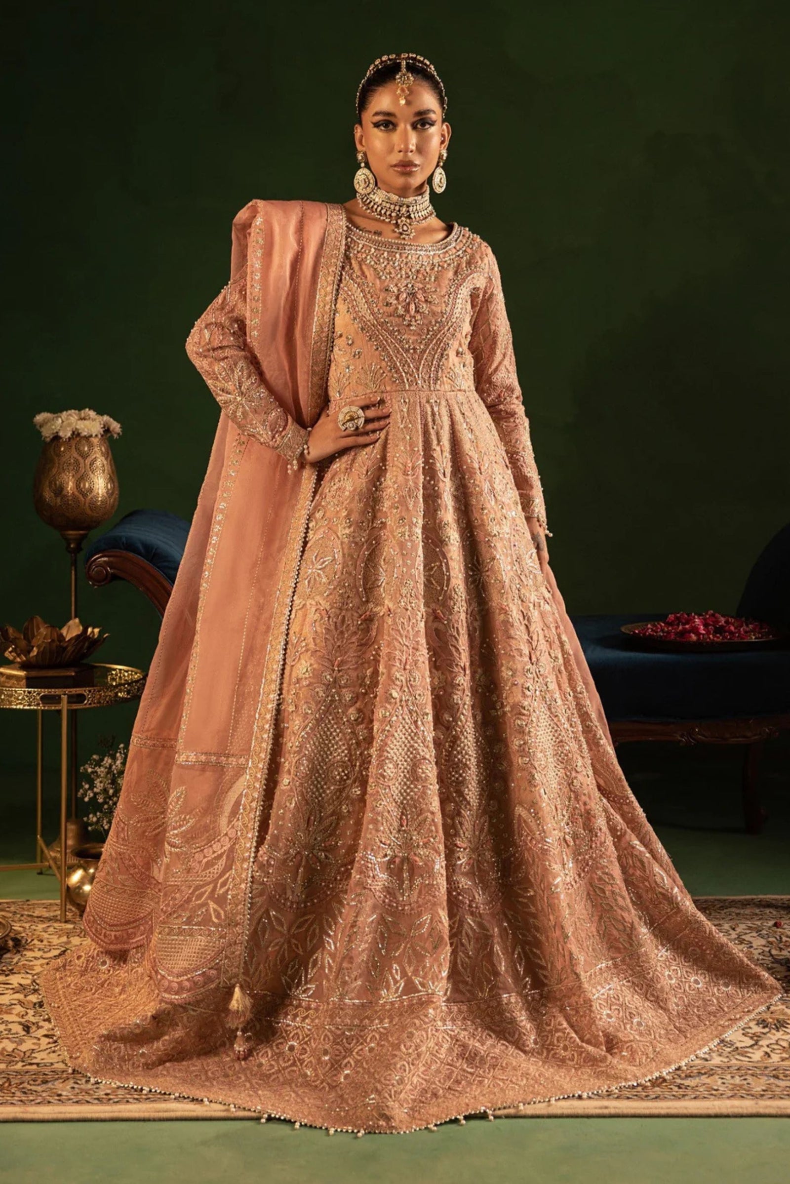 Pakistani Gown For Sangeet Night In Australia