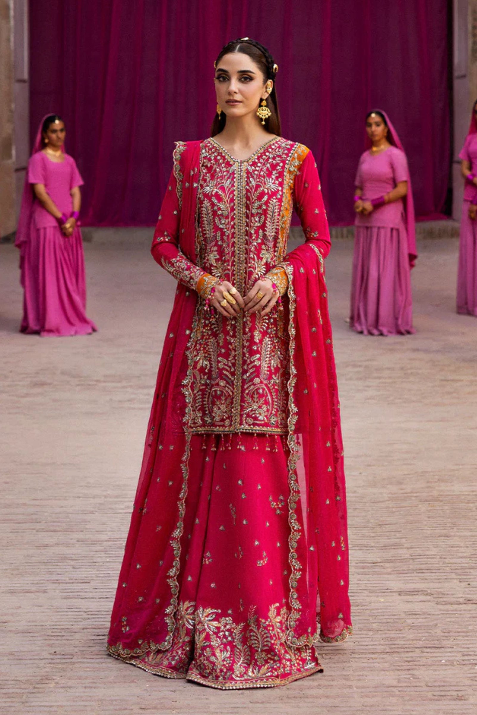 Pakistani Wedding Sharara Suits