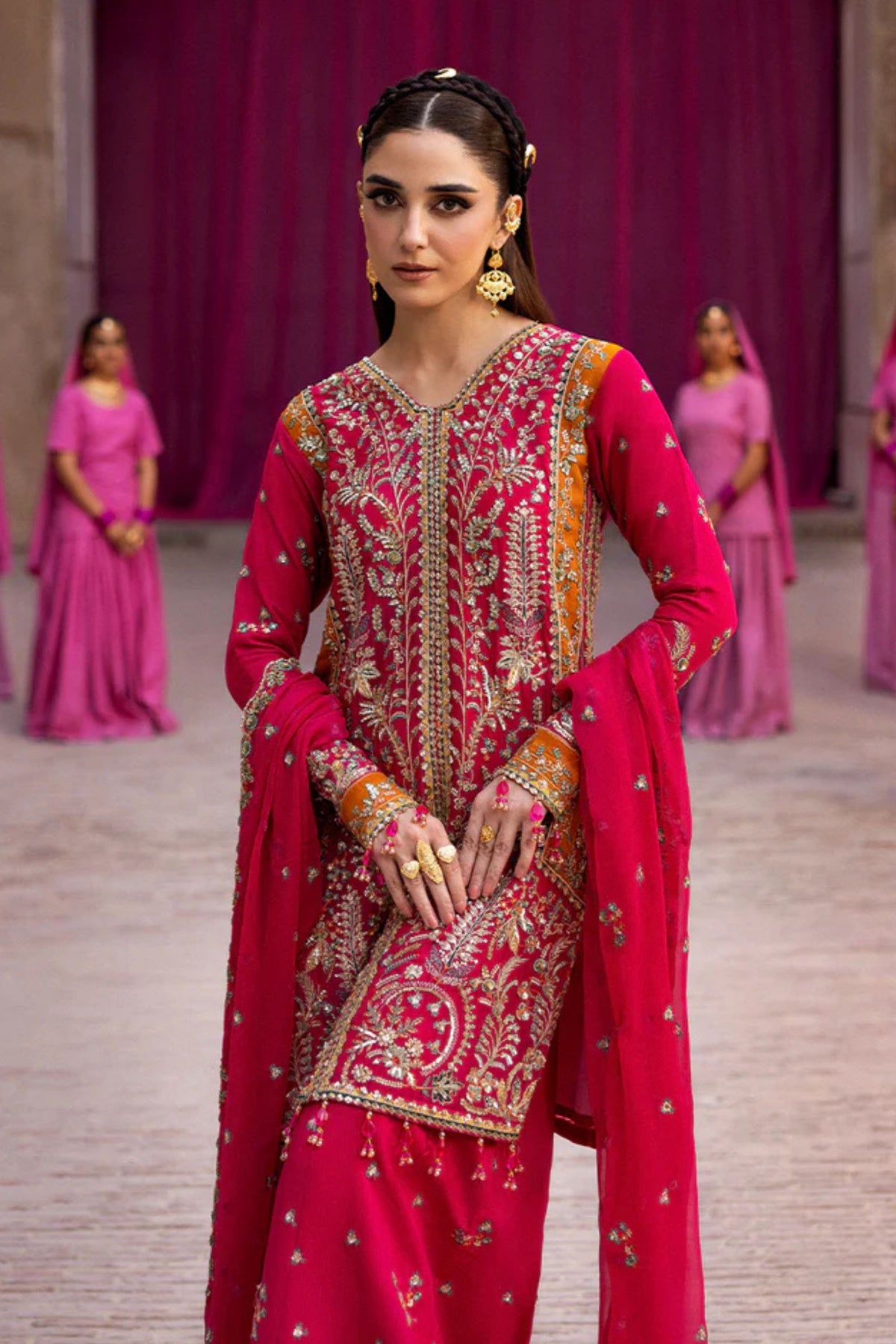 Pakistani Wedding Sharara Suits