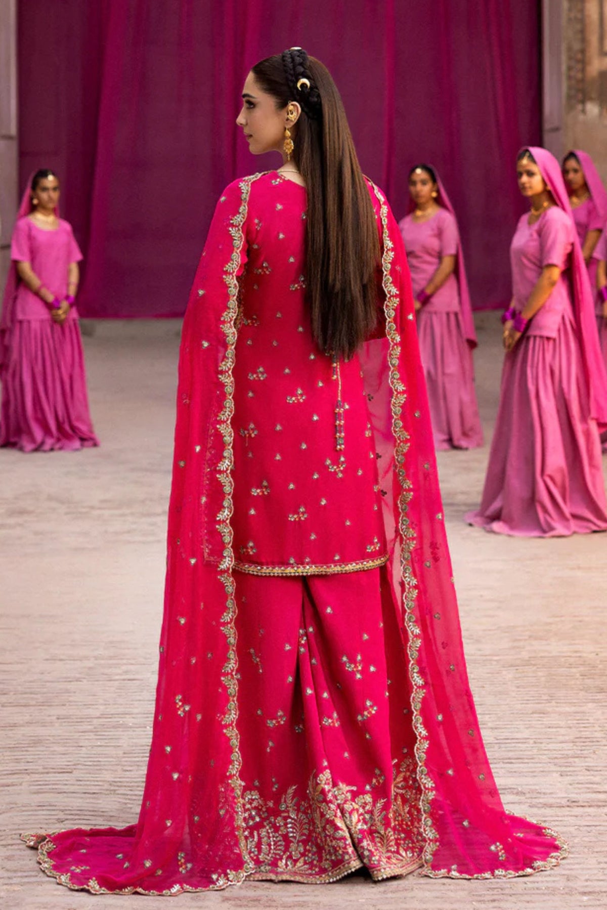 Pakistani Wedding Sharara Suits