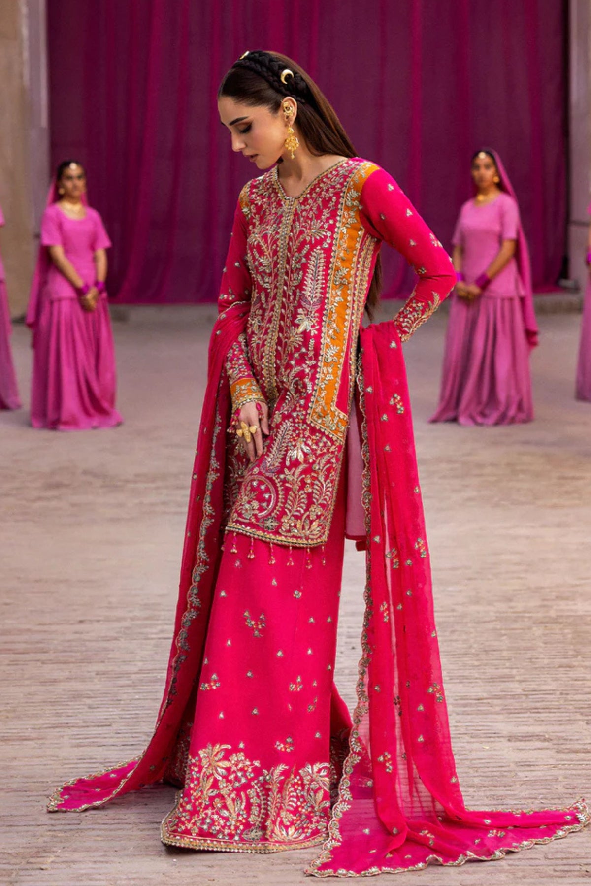 Pakistani Wedding Sharara Suits