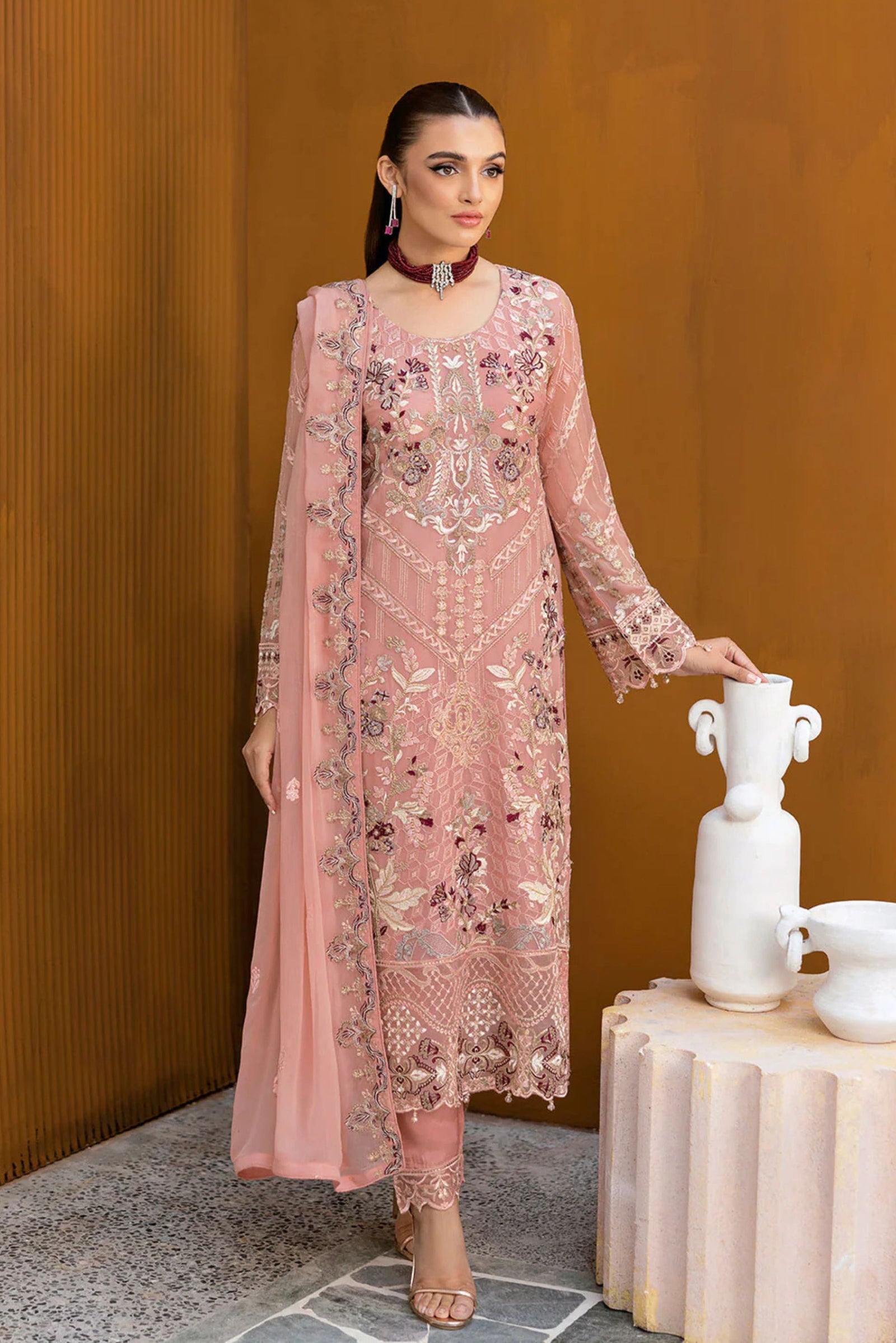 Desi Pakistani Formal Wedding Outfits