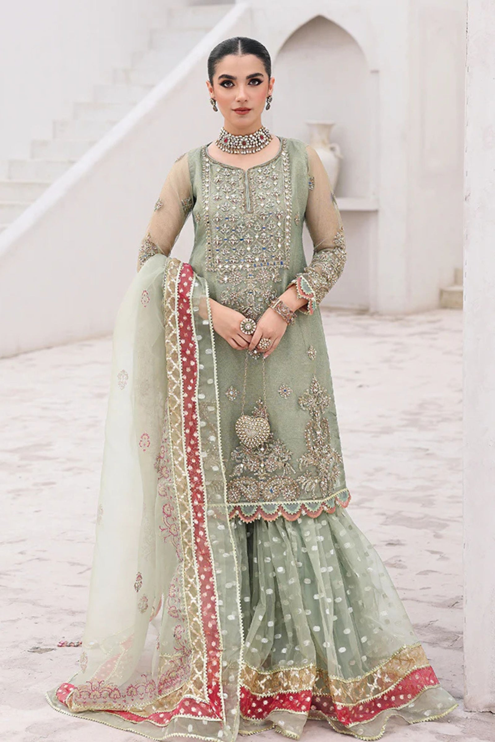 Trendy Pakistani Suits For Mehndi Wear In Sydney