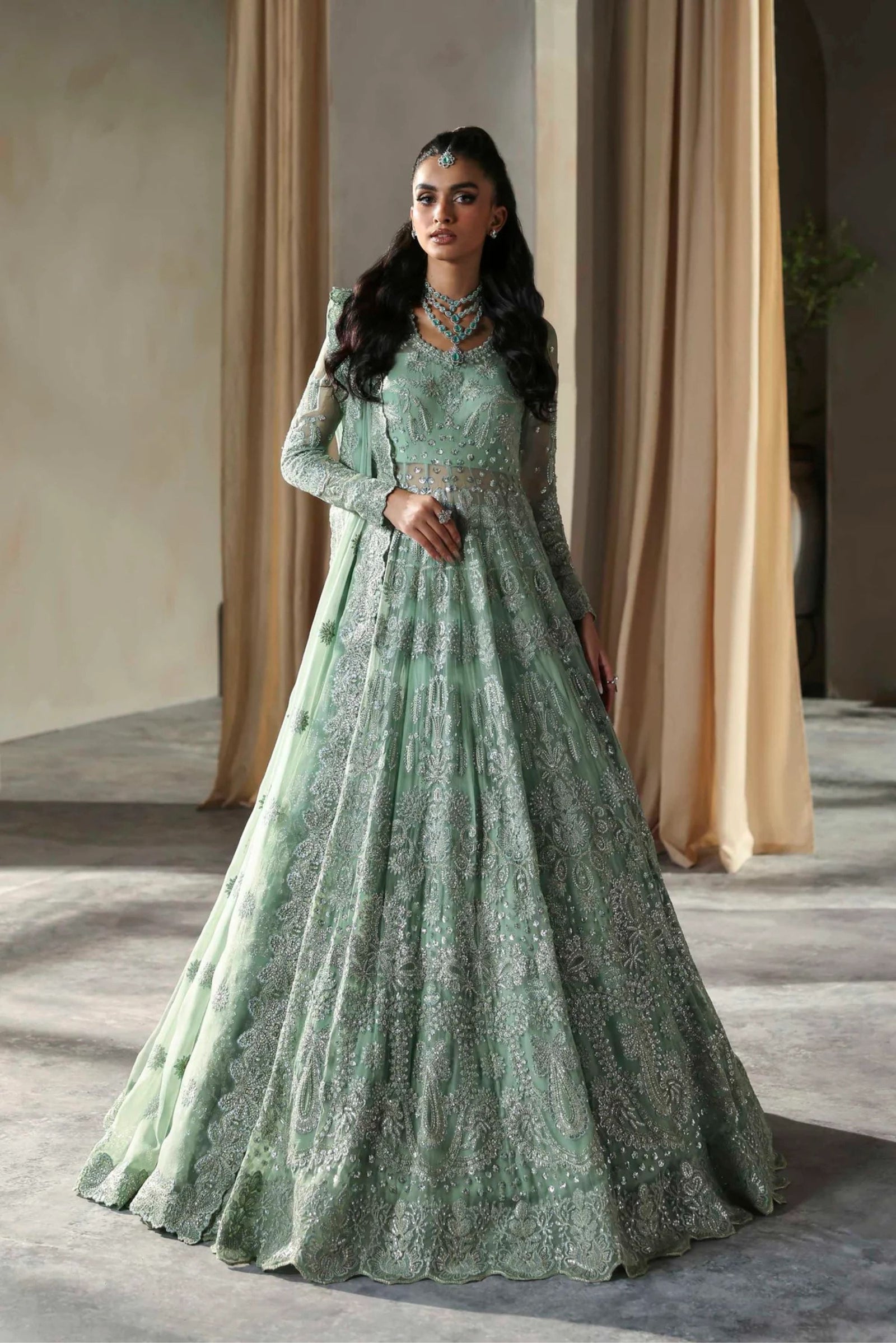Pakistani Custom Bridal Wear with Luxury Detailing AU