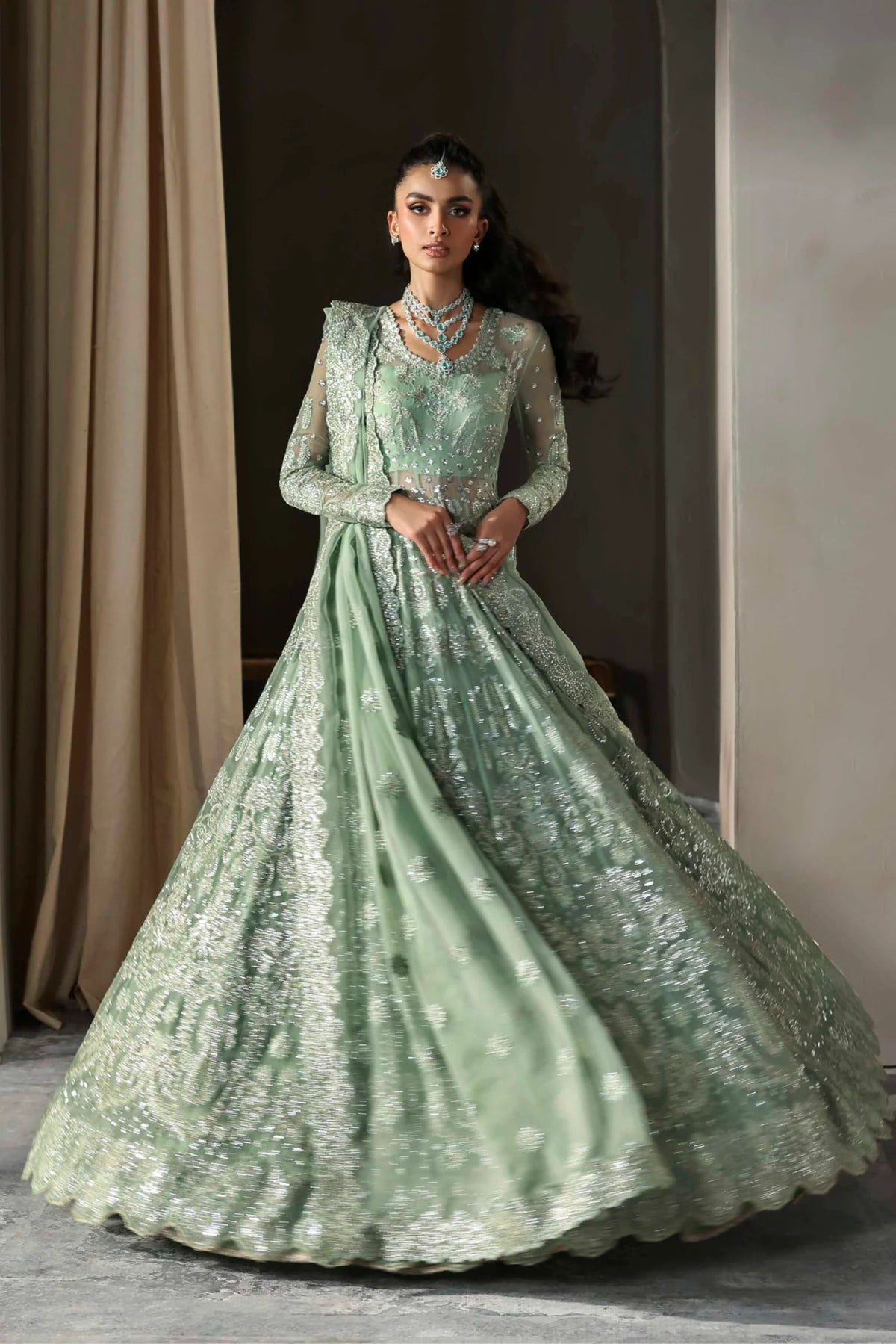 Pakistani Custom Bridal Wear with Luxury Detailing AU