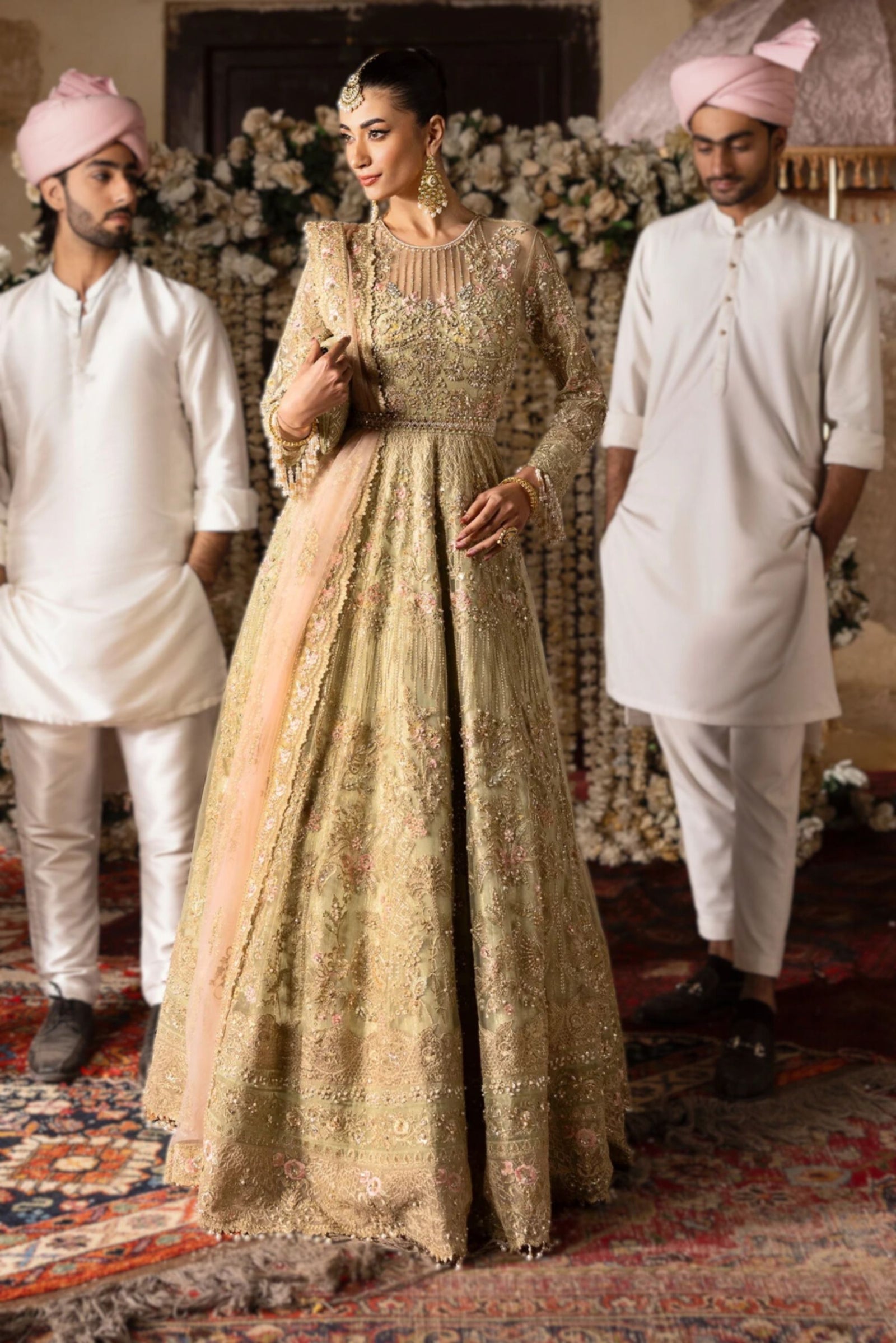 Pakistani Wedding Anarkali Dresses