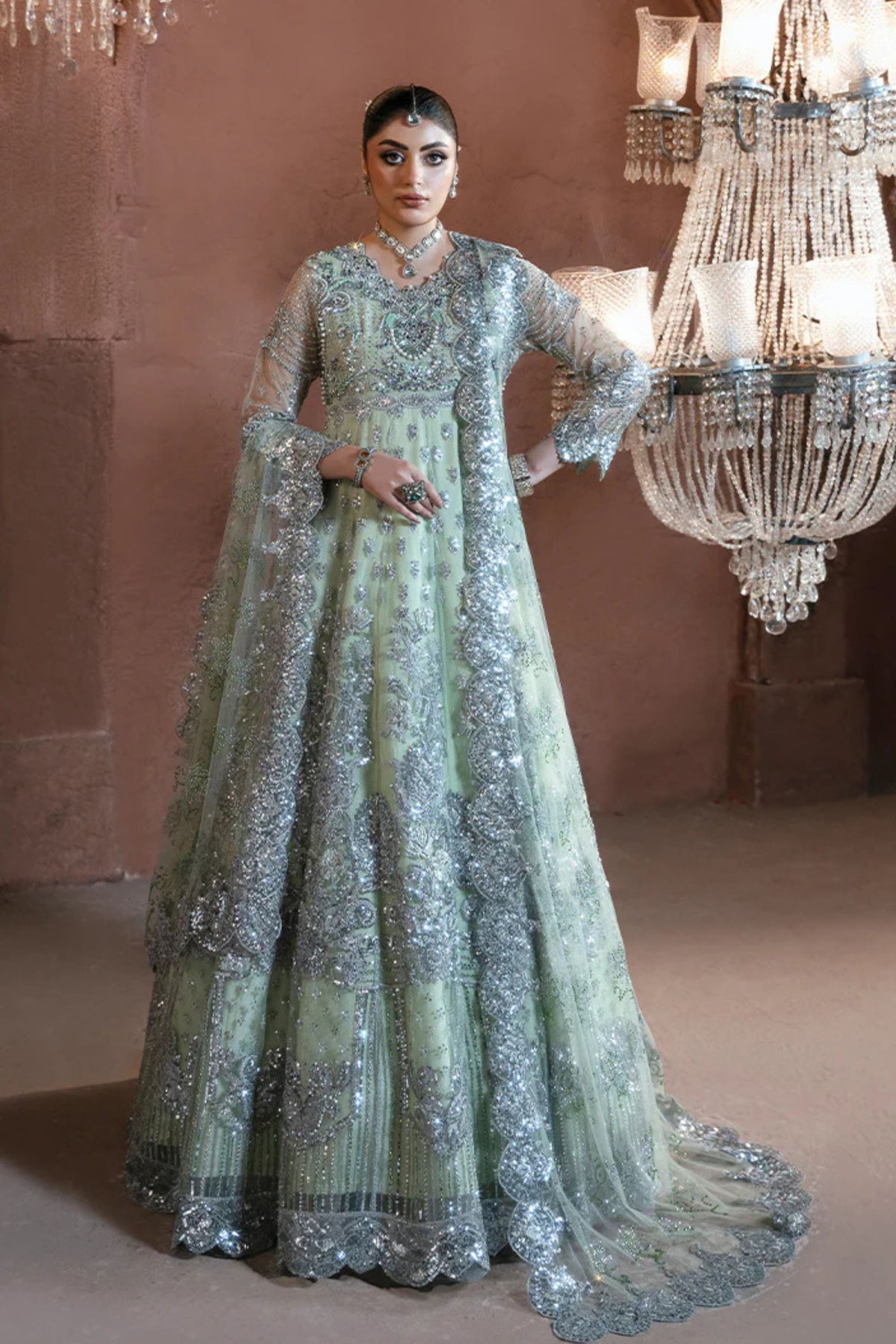 Pakistani Reception wear dresses online