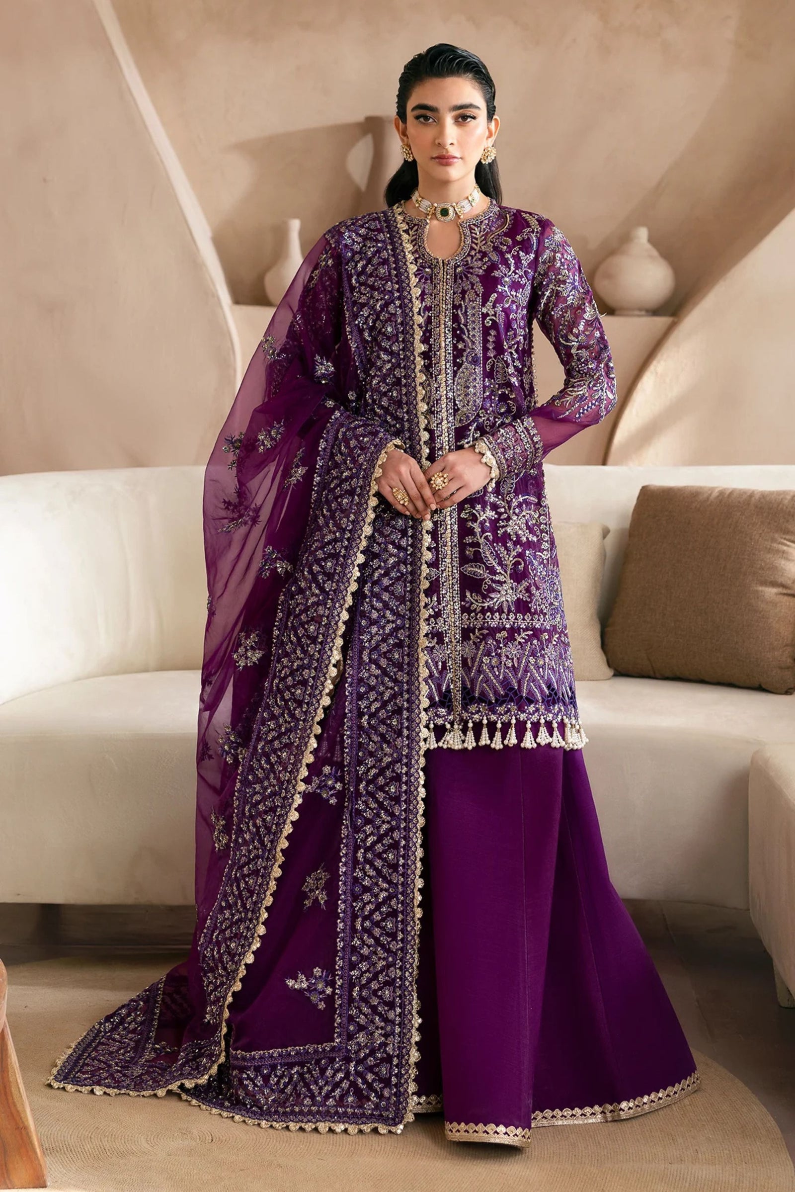 Pakistani Wedding Sharara Suits
