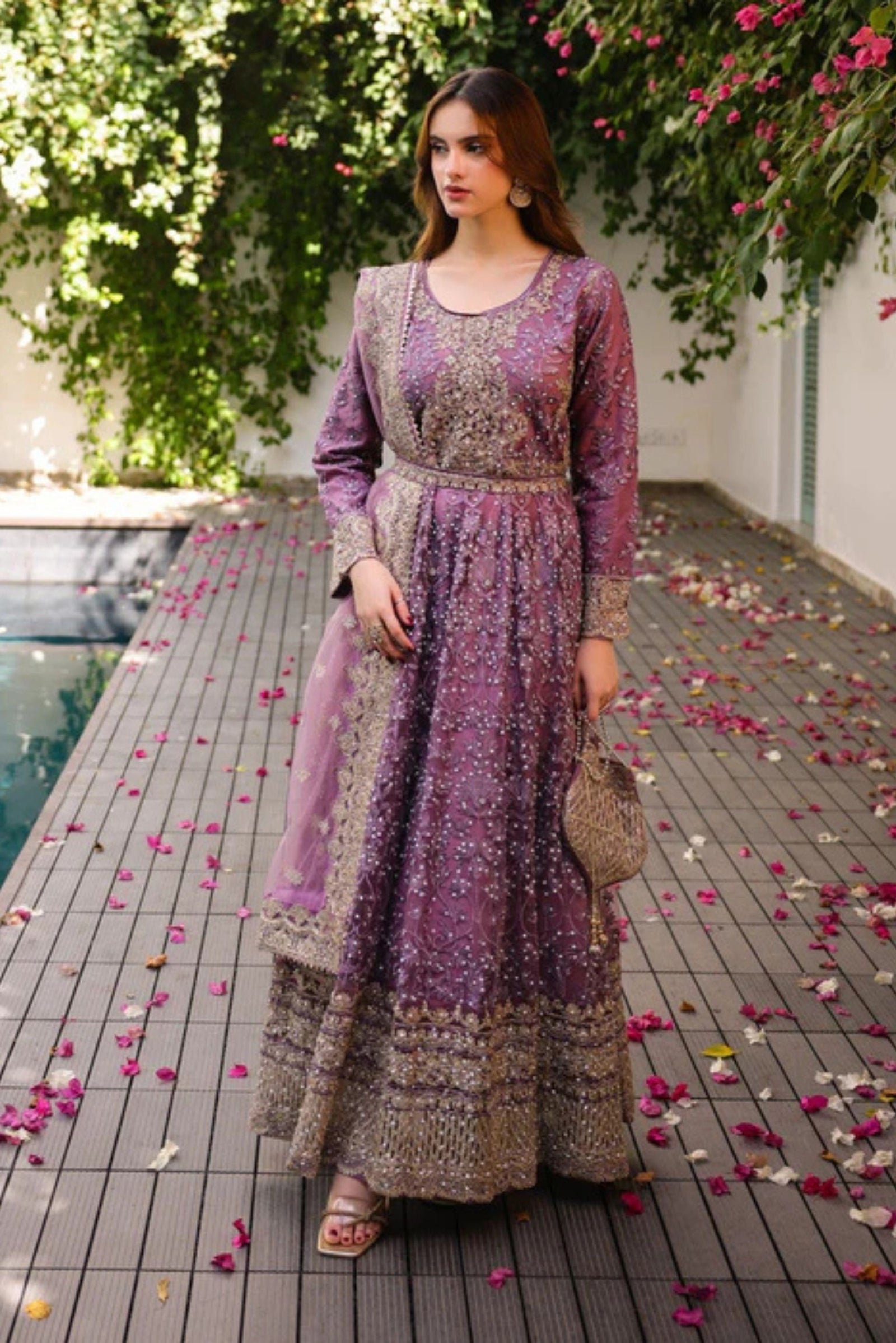 Traditional Pakistani Wedding Attire