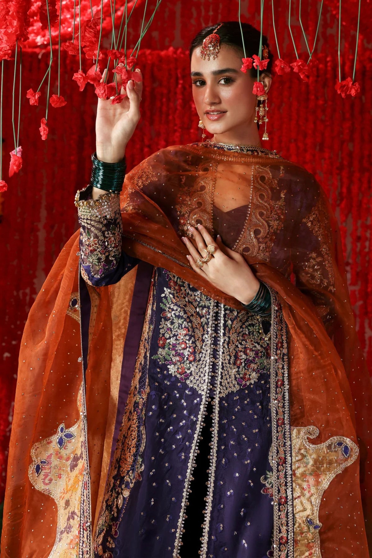Pakistani Wedding Sharara Suits For Dholki Night