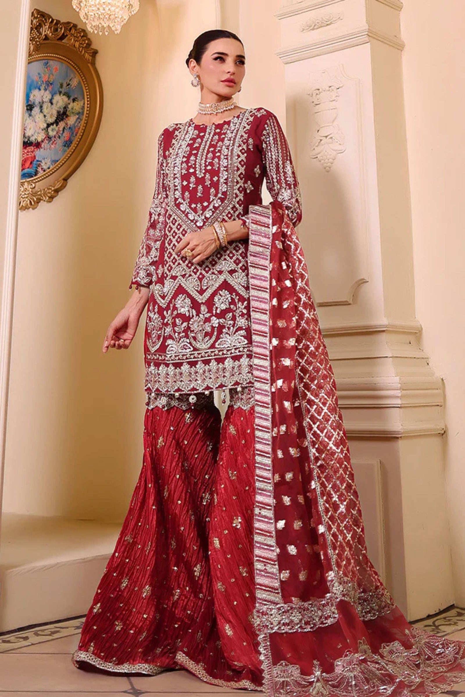 Traditional Pakistani Bridal Outfit Weddings