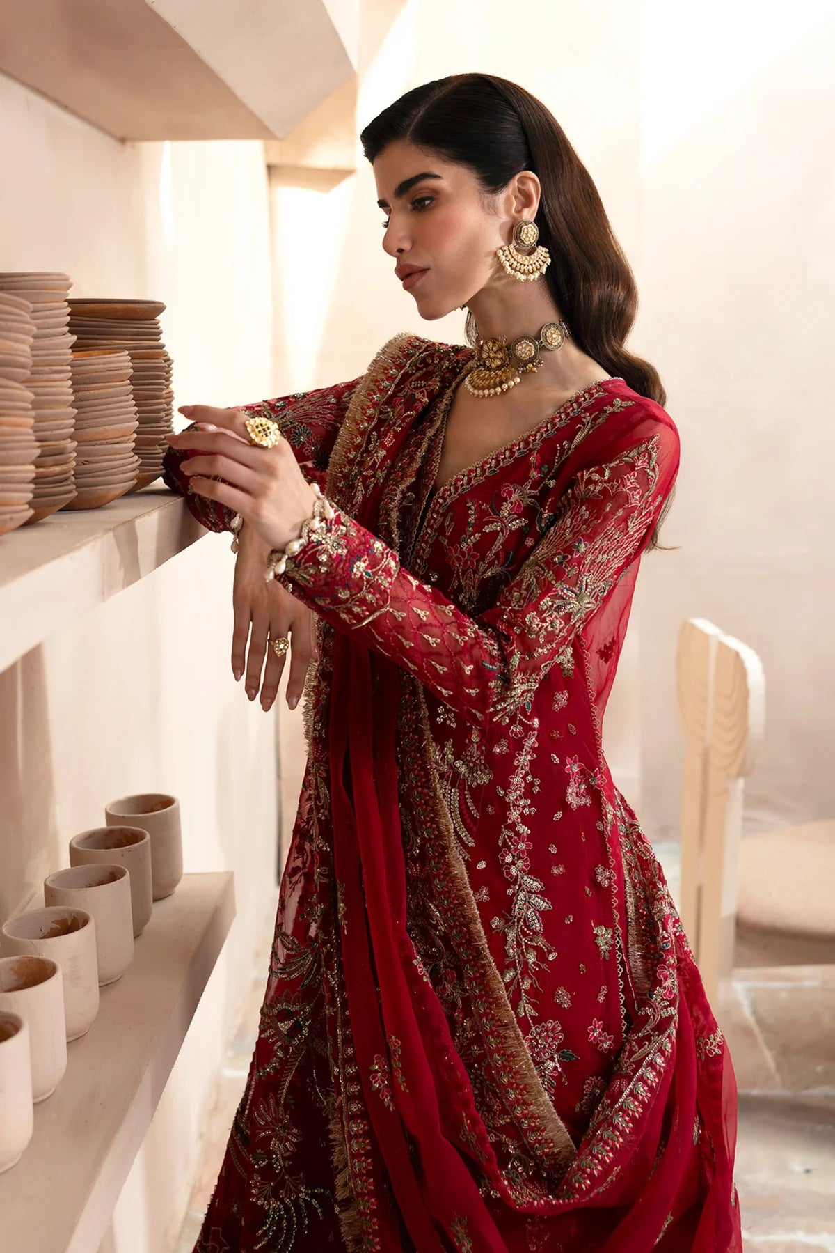 Traditional Pakistani Wedding Clothing 