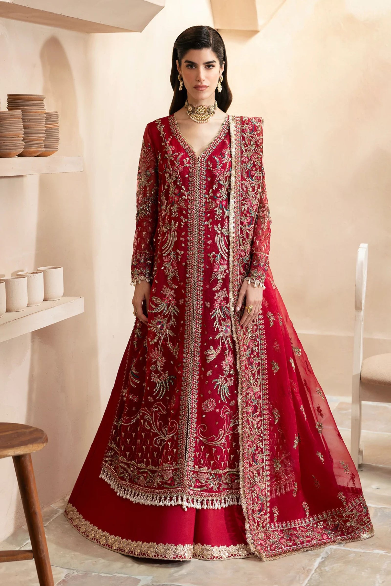 Traditional Pakistani Wedding Clothing 