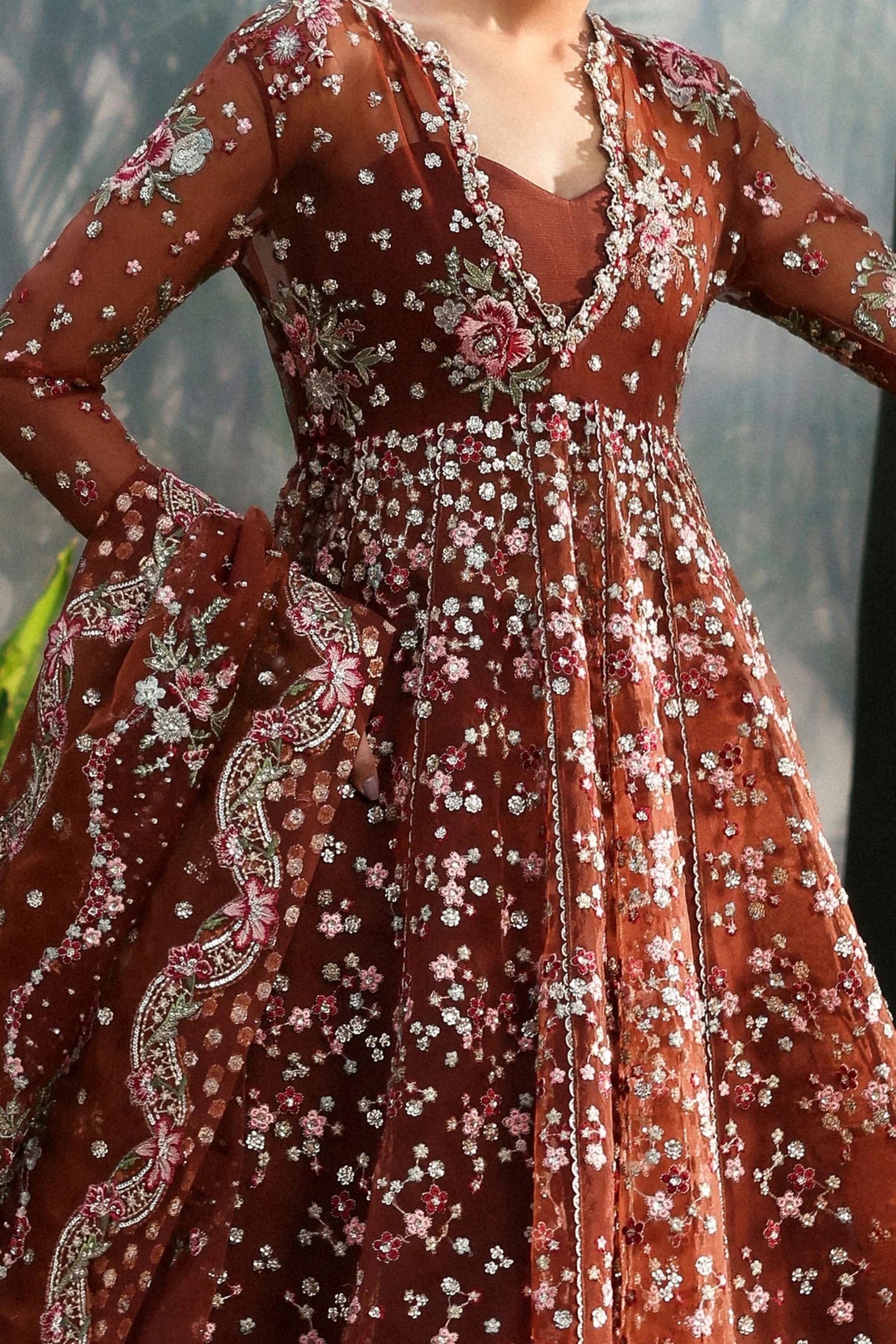 Pakistani Formal Gown For Wedding