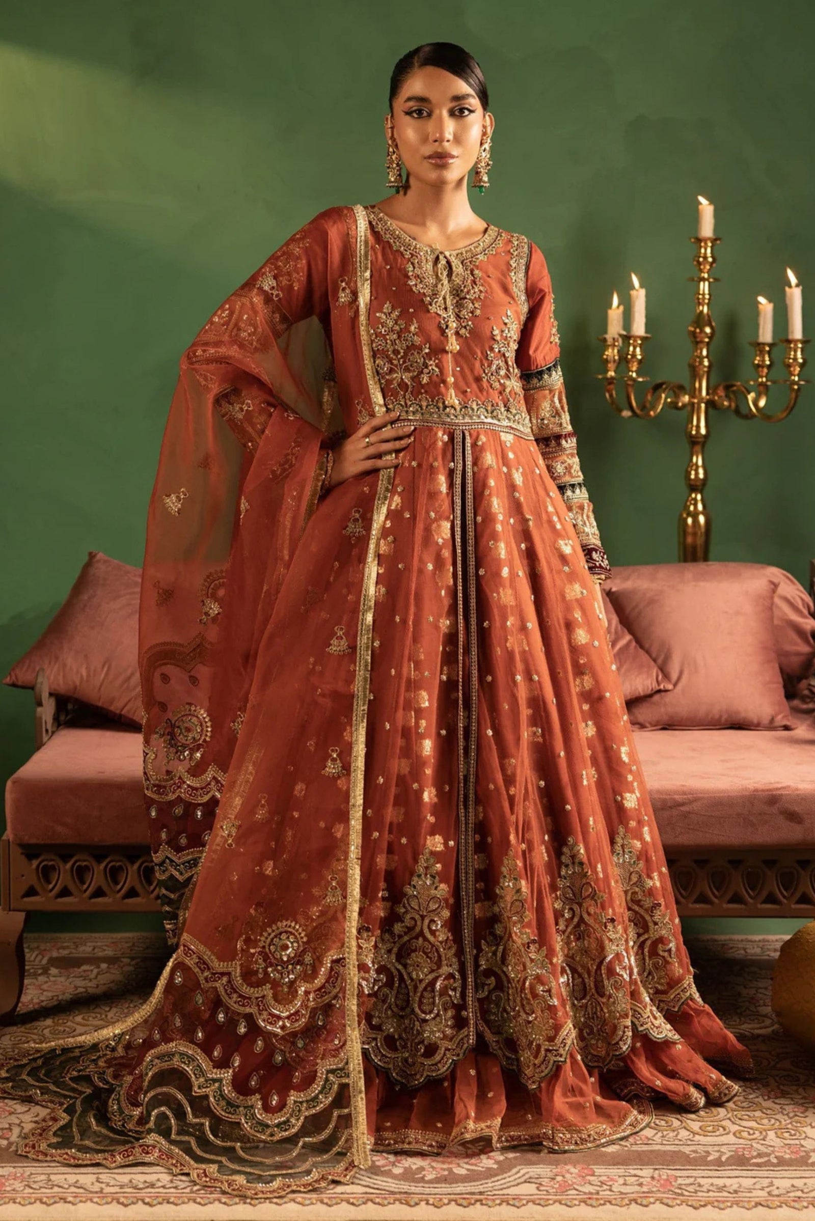 Pakistani Mehndi Wear Anarkali Dresses | Sydney AU