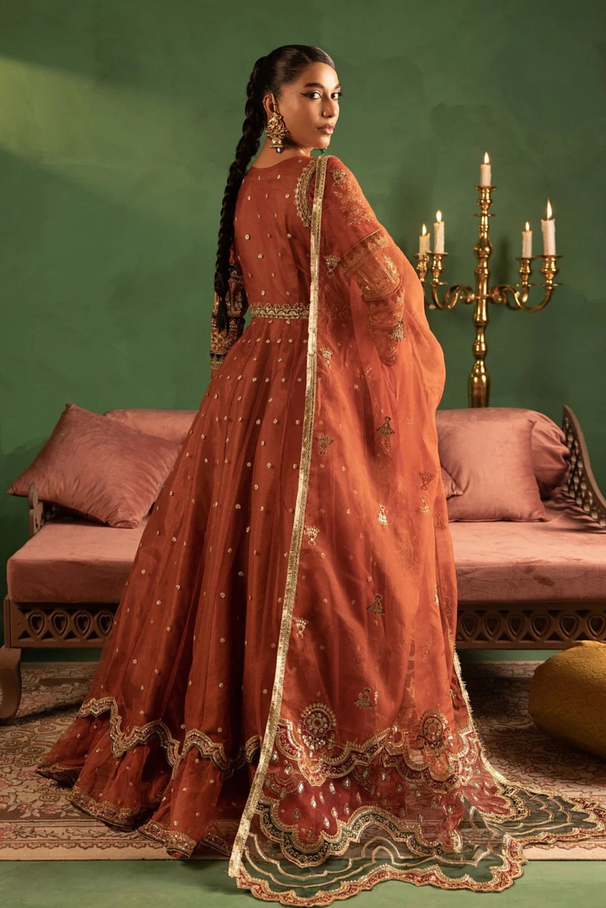 Pakistani Mehndi Wear Anarkali Dresses | Sydney AU