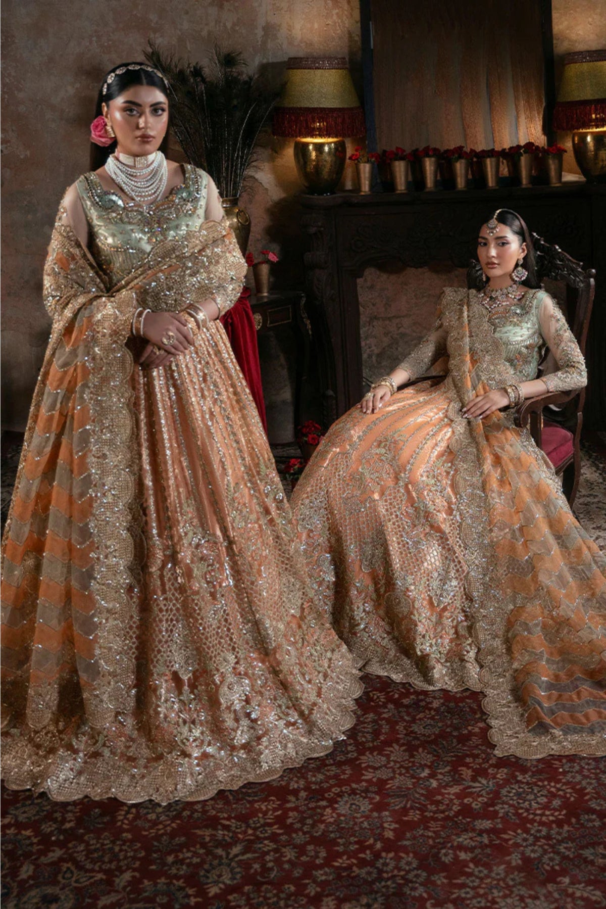 Dholki outfit for women – vibrant festive lehenga 2025