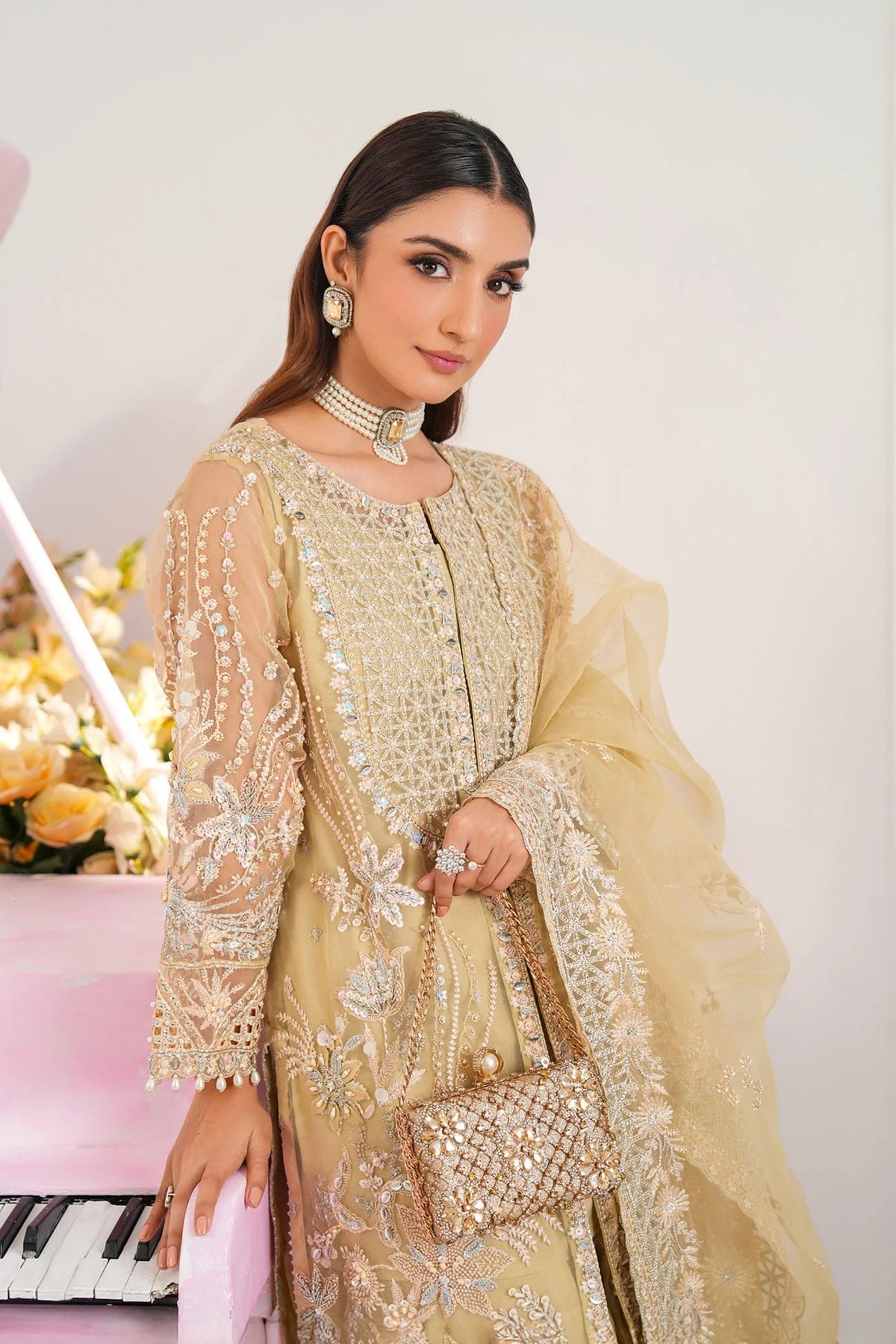 Pakistani Readymade 3PC Outfit