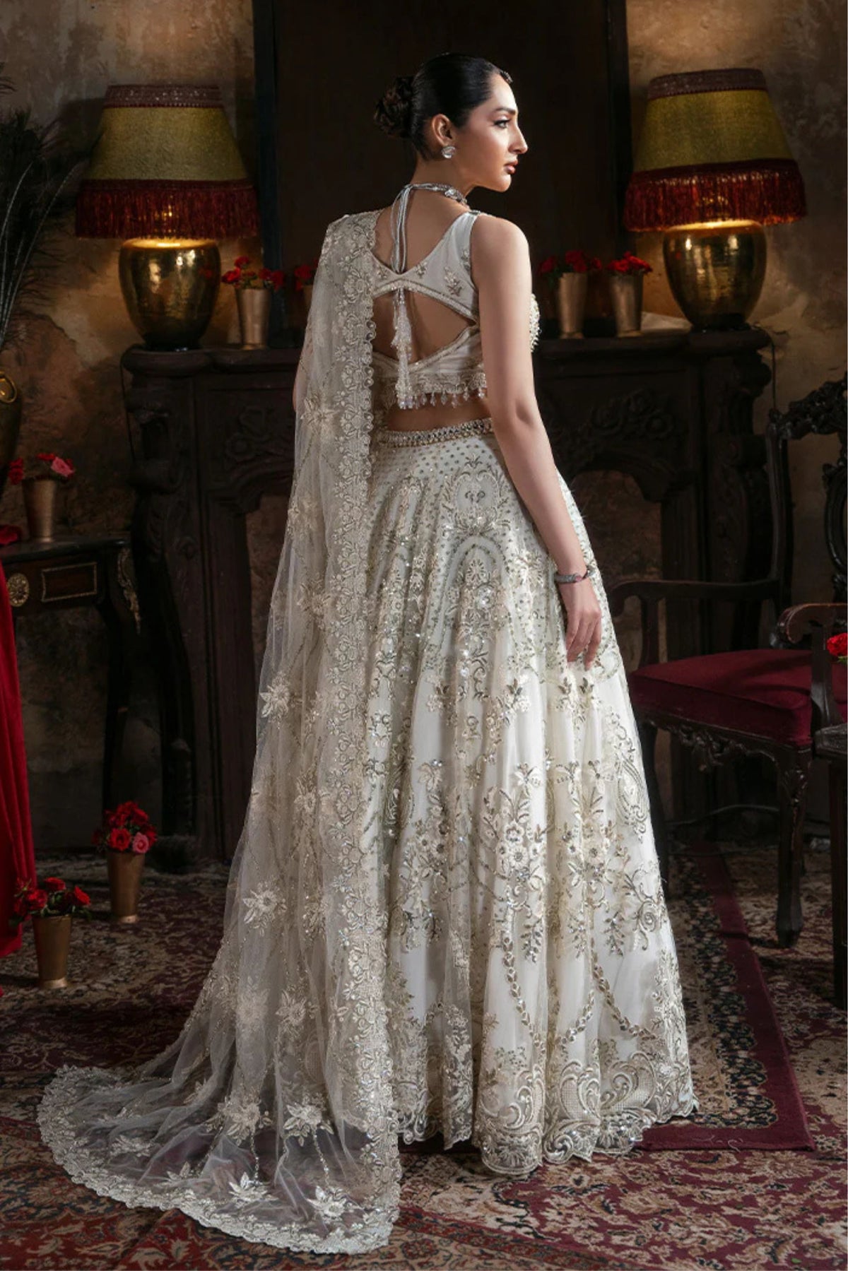 White nikah dress online