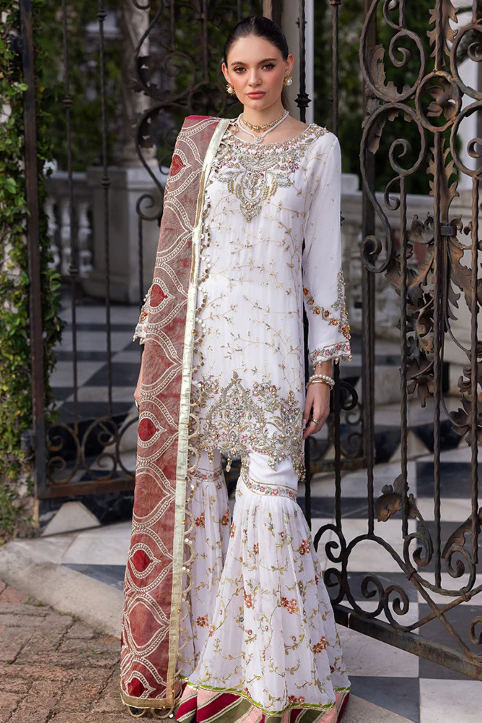 Pakistani Wedding Gharara Outfit In Sydney AU