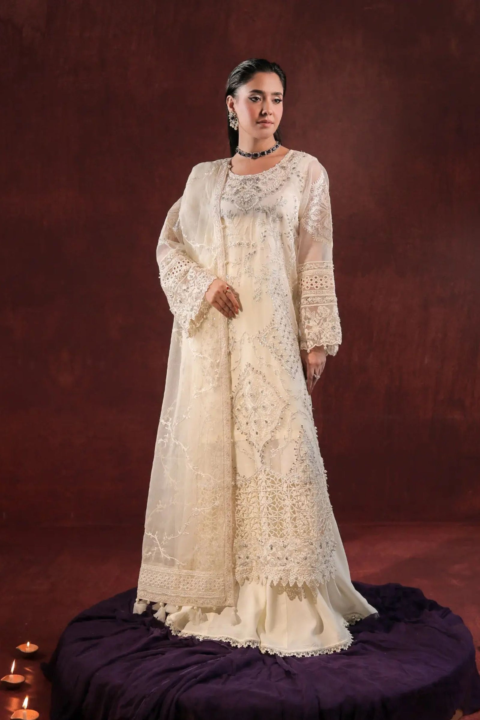 Pakistani Ready-made Sharara Outfit