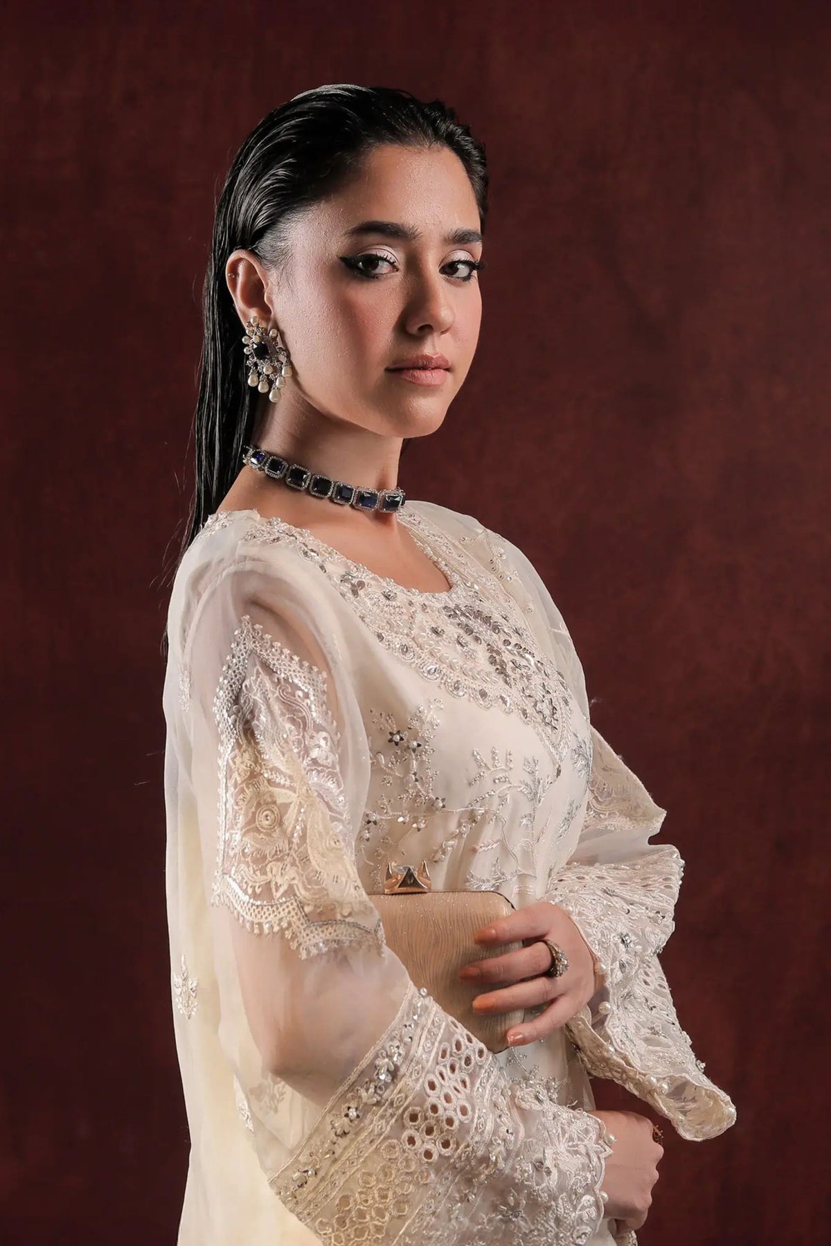 Pakistani Ready-made Sharara Outfit