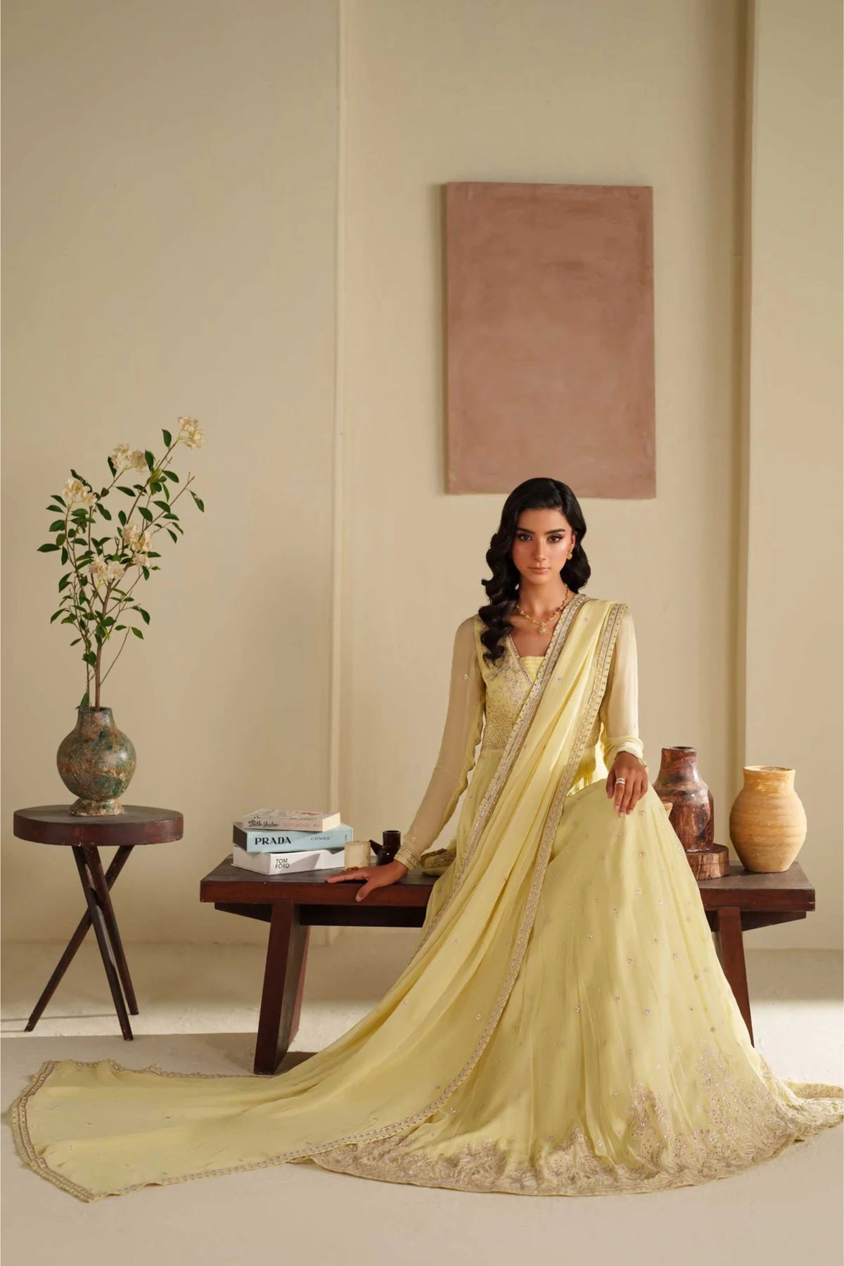 Luxury Pakistani Reception Dress Online