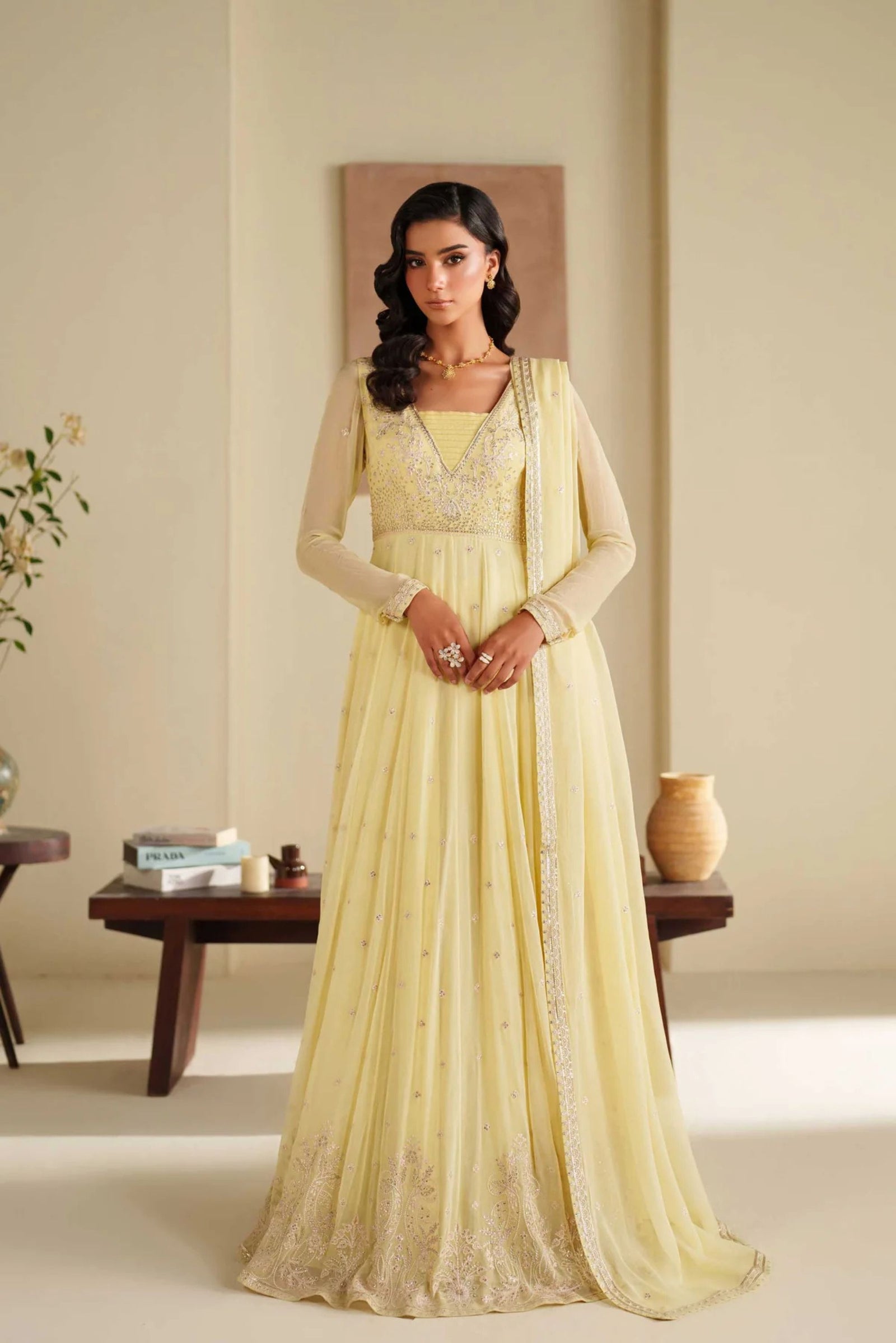 Luxury Pakistani Reception Dress Online