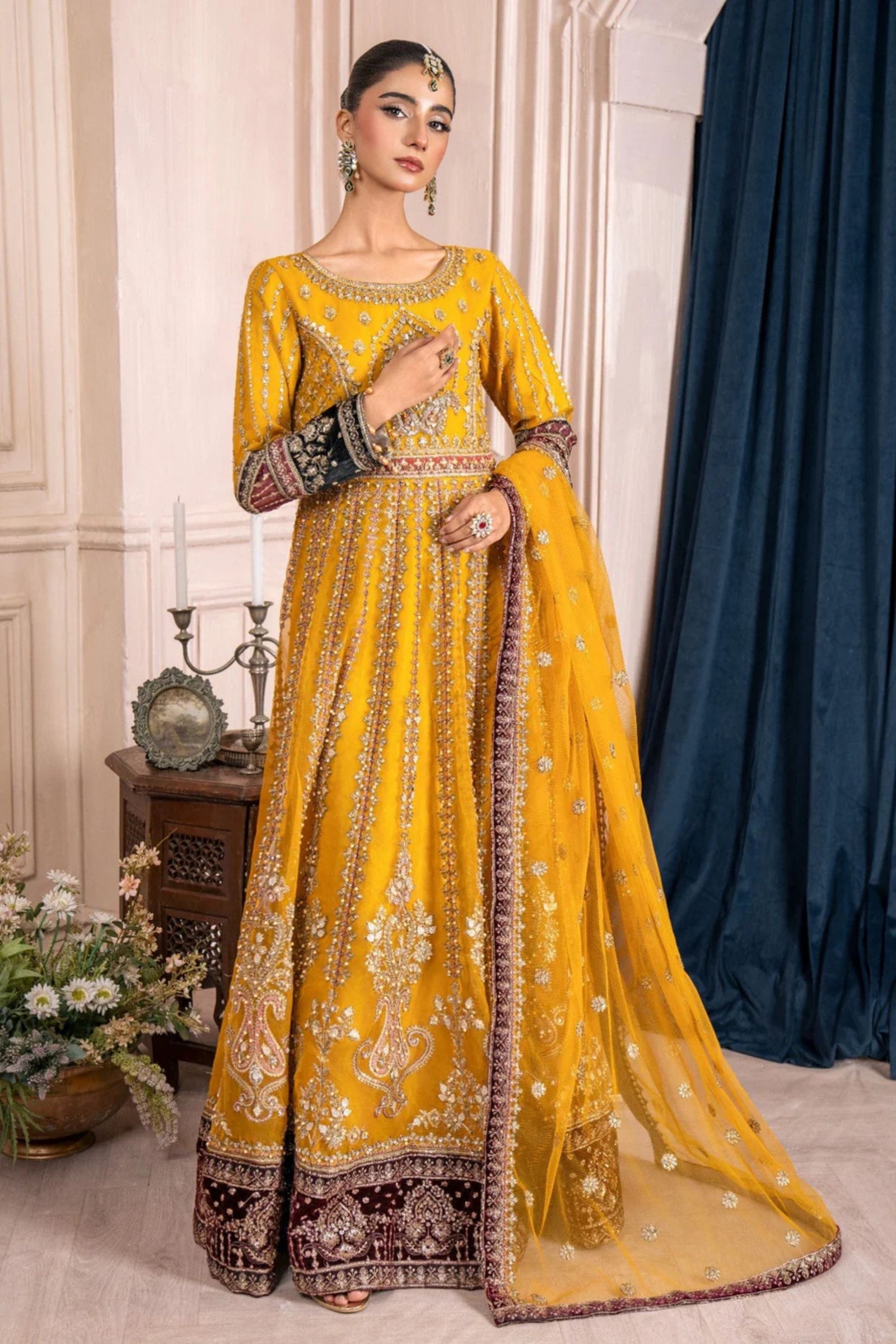 Haldi Night Gown For Women Queensland