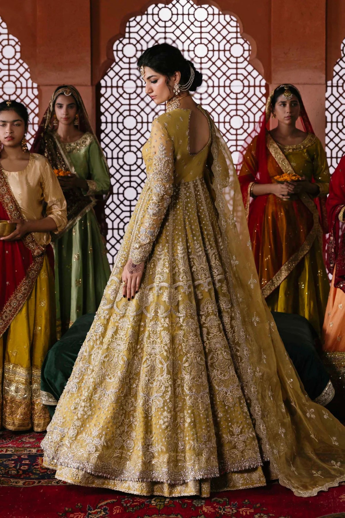 Pakistani Haldi Wear Anarkali Dresses In Sydney