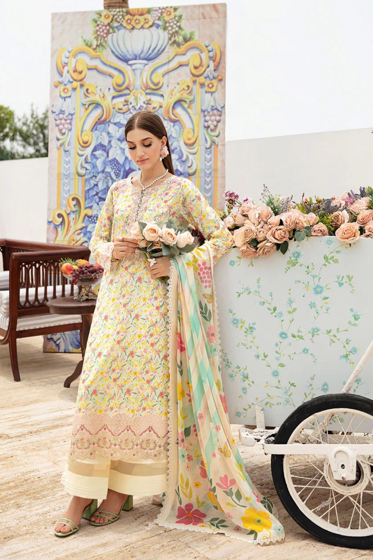 Pakistani lawn suits for summers