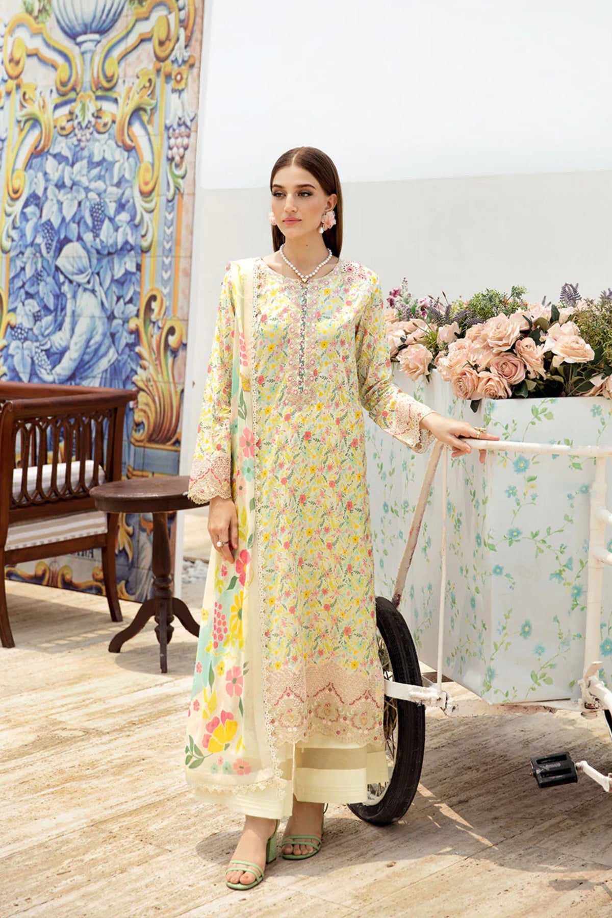Pakistani lawn suits for summers