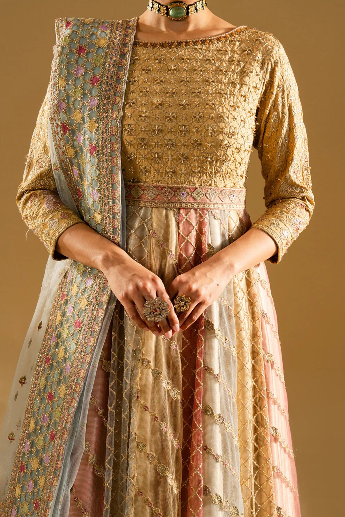 Pakistani Mehndi Night Outfit