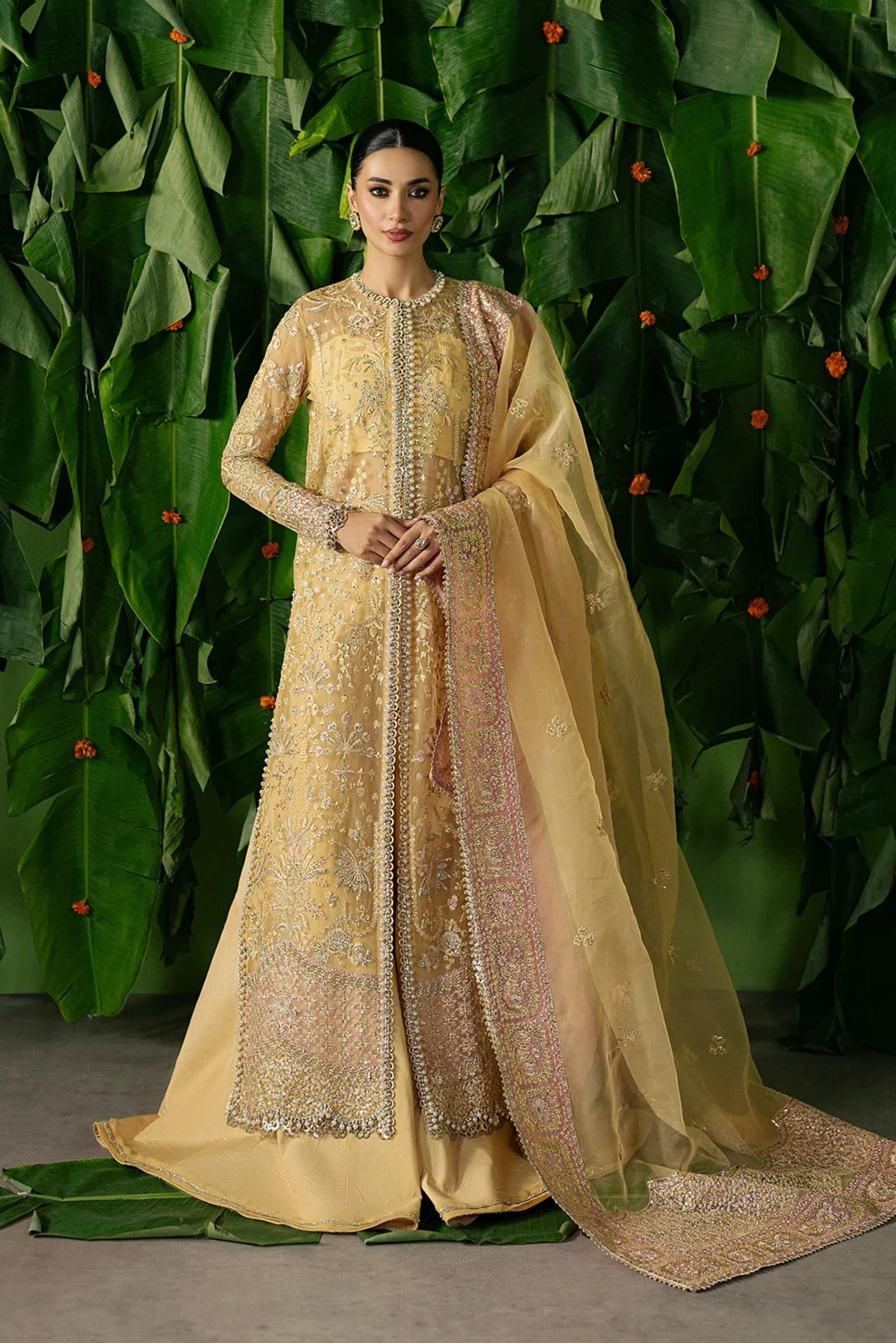 Fancy Wedding Wear Pakistani Outfits
