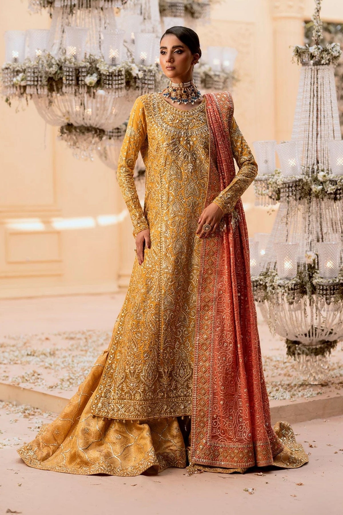 Pakistani Wedding Gharara Sharara Suits